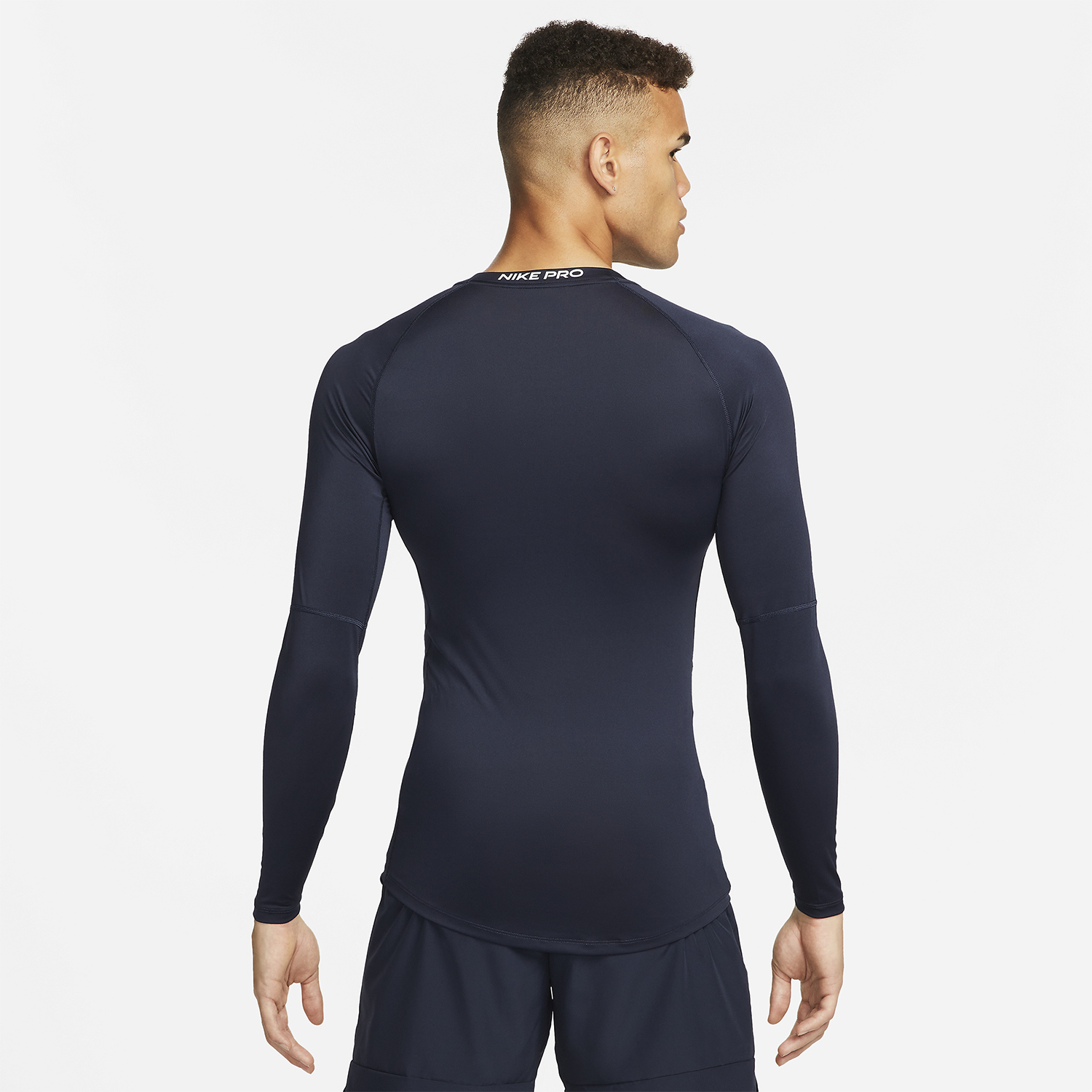 Nike Dri-FIT Logo Maglia Obsidian/White