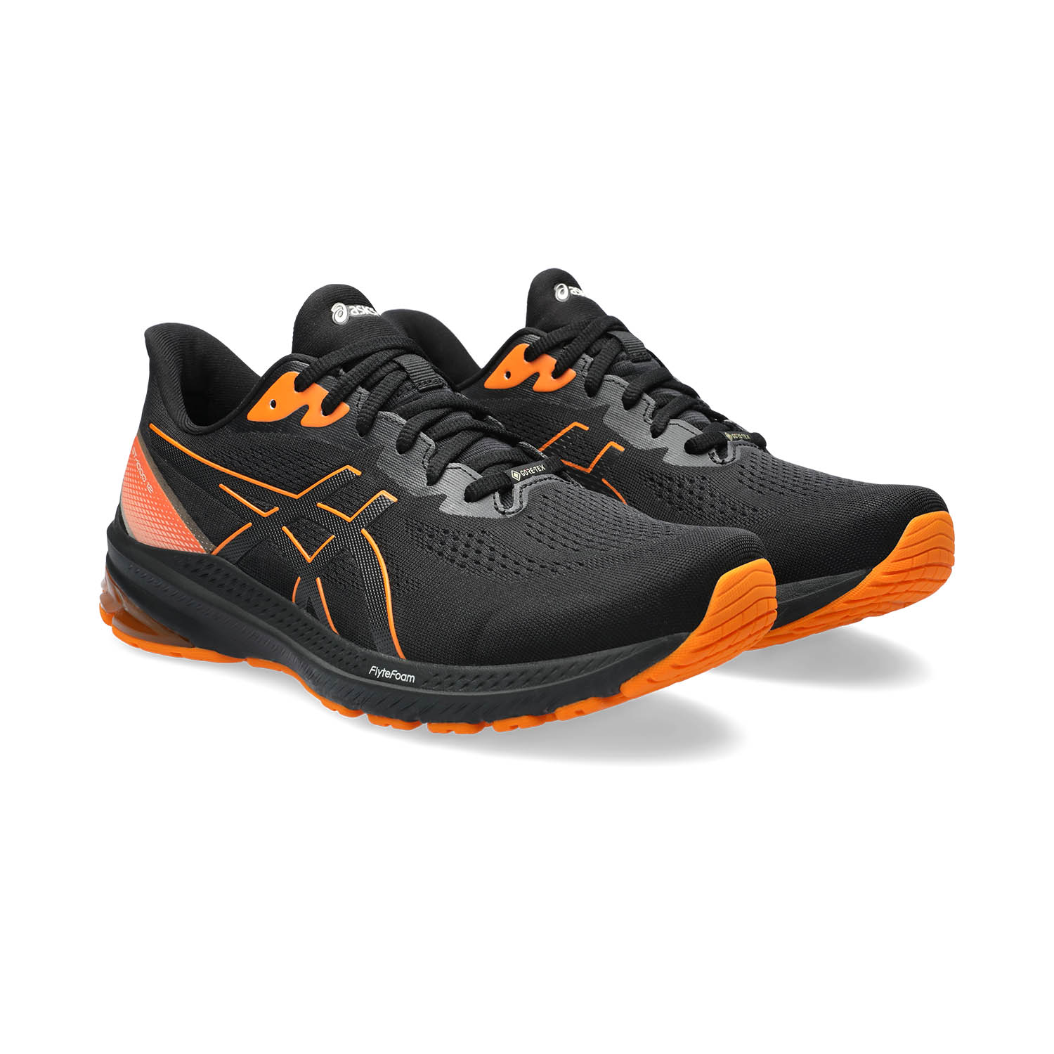 Asics GT 1000 12 GTX Black/Bright Orange