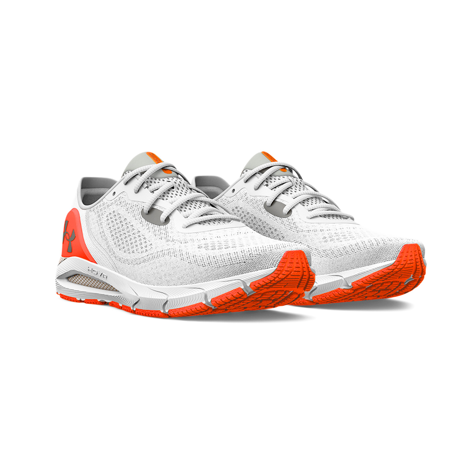 Under Armour HOVR Sonic 5 White/Bolt Red/Metallic Pewter