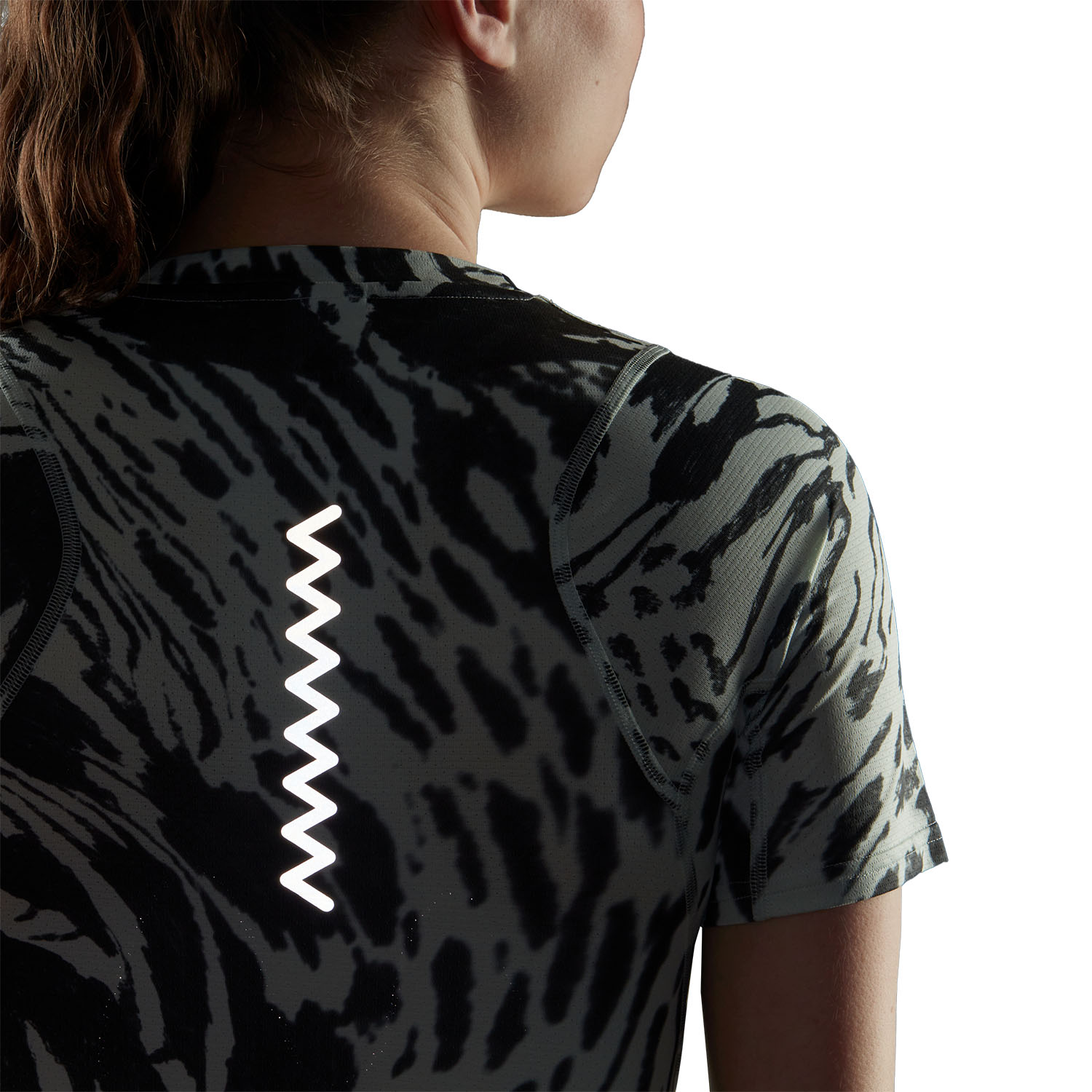 adidas Fast Printed Maglietta Linen Green/Carbon