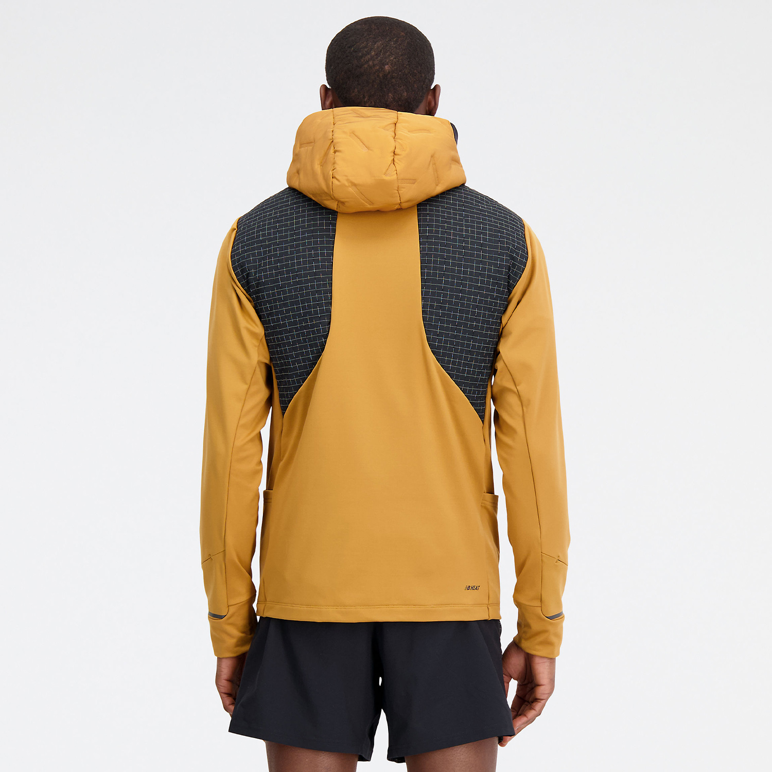 New Balance Impact Run Luminous Heat Giacca Tobacco