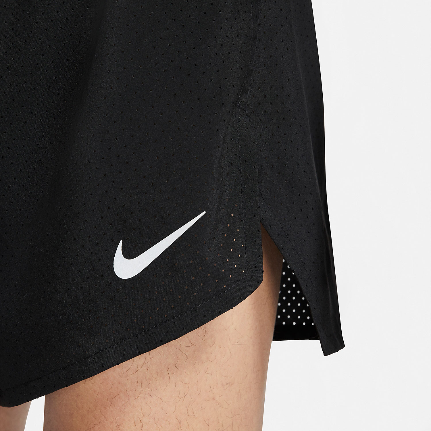Nike Fast 4in Pantaloncini Black/Reflect Silver