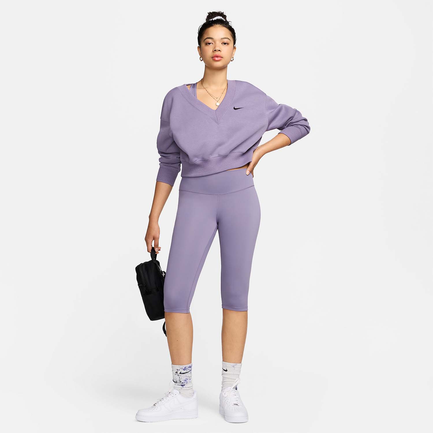 Nike Dri-FIT One Capri Daybreak/Black