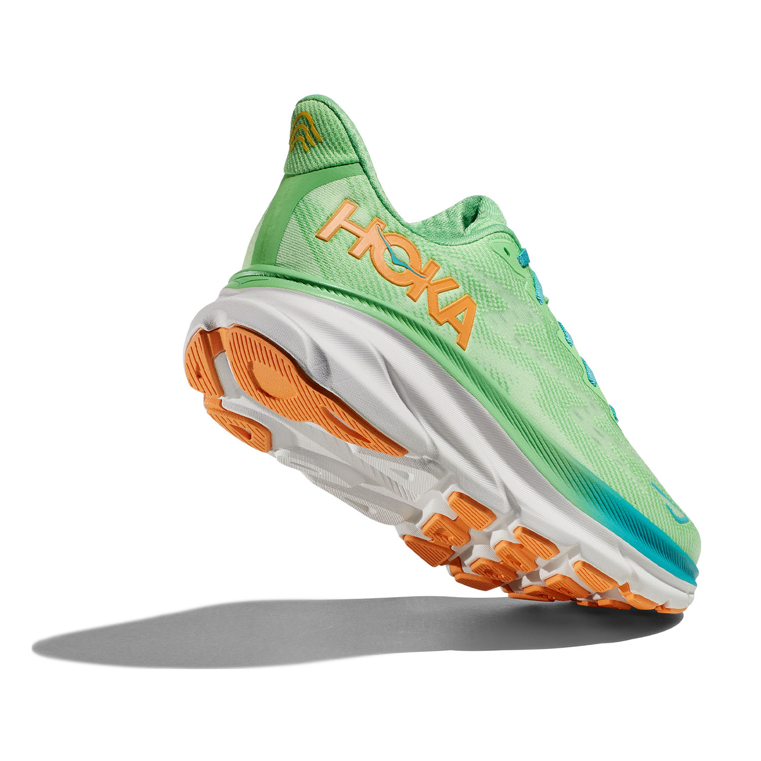 Hoka Clifton 9 Zest/Lime Glow
