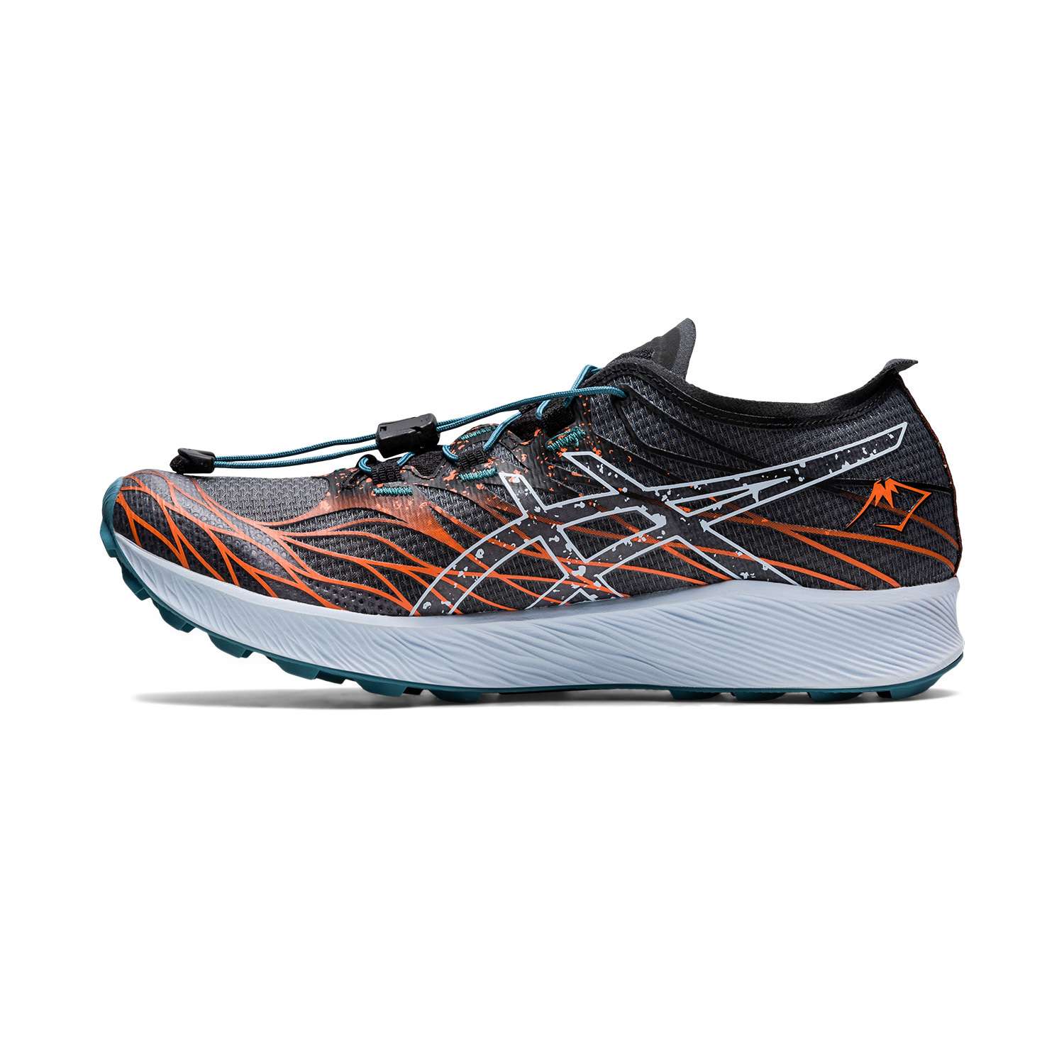 Asics FujiSpeed Black/Nova Orange