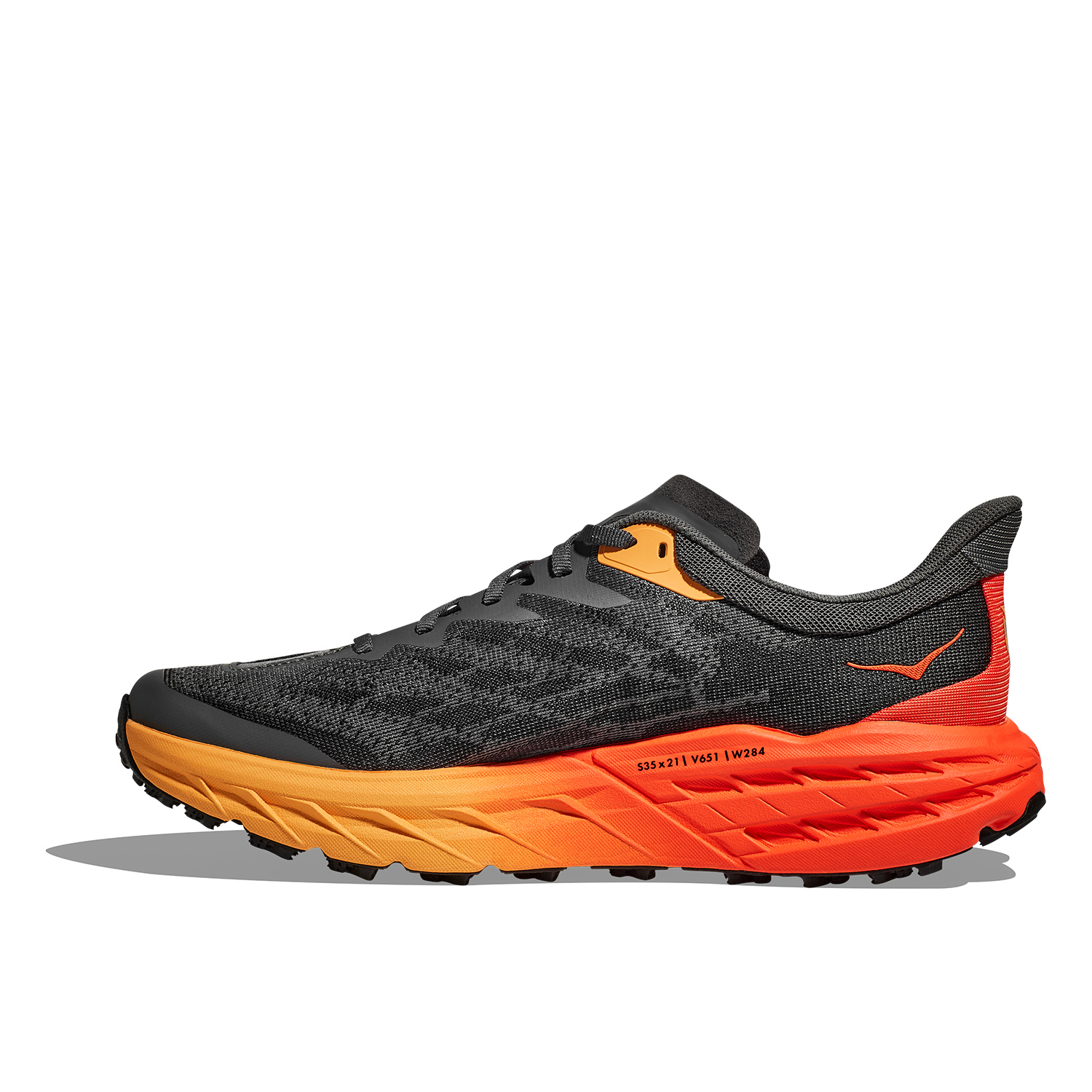 Hoka Speedgoat 5 Wide Castlerock/Flame