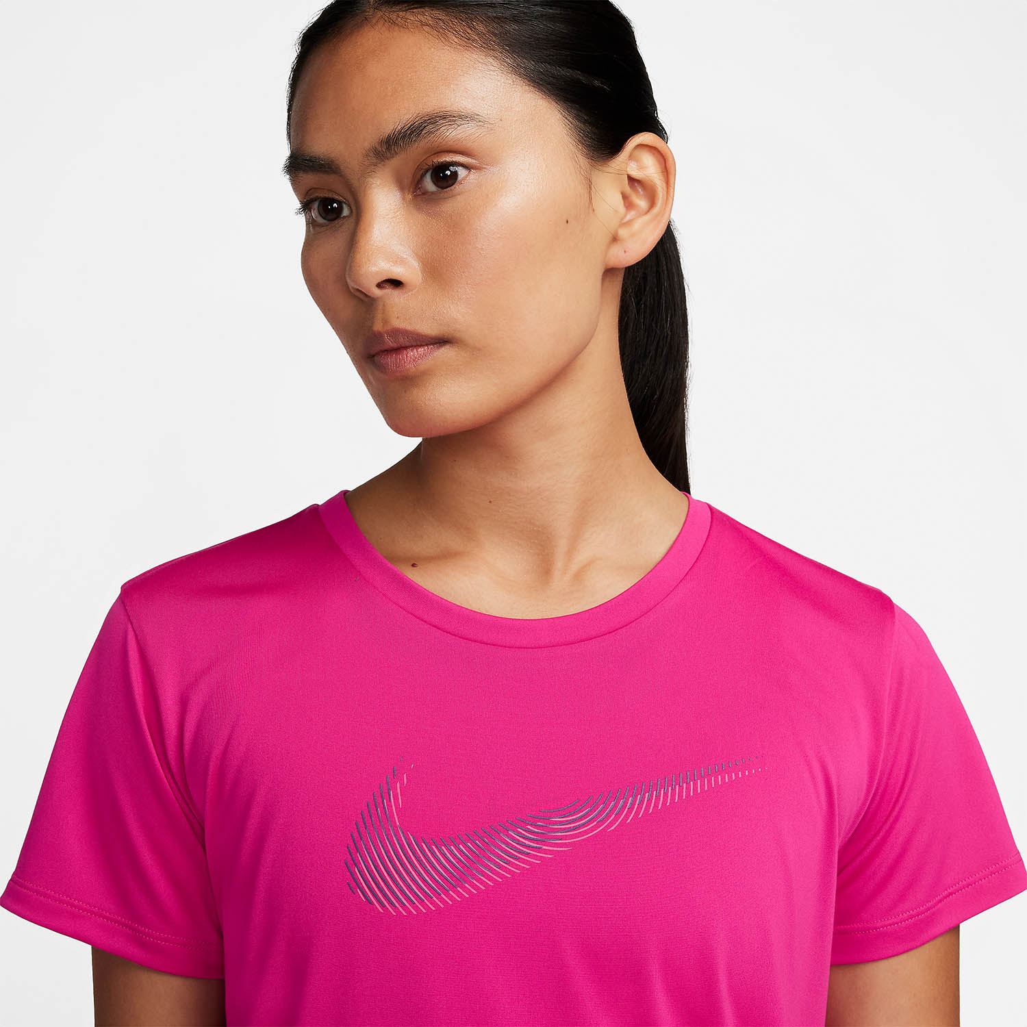 Nike Dri-FIT Swoosh Maglietta Fireberry