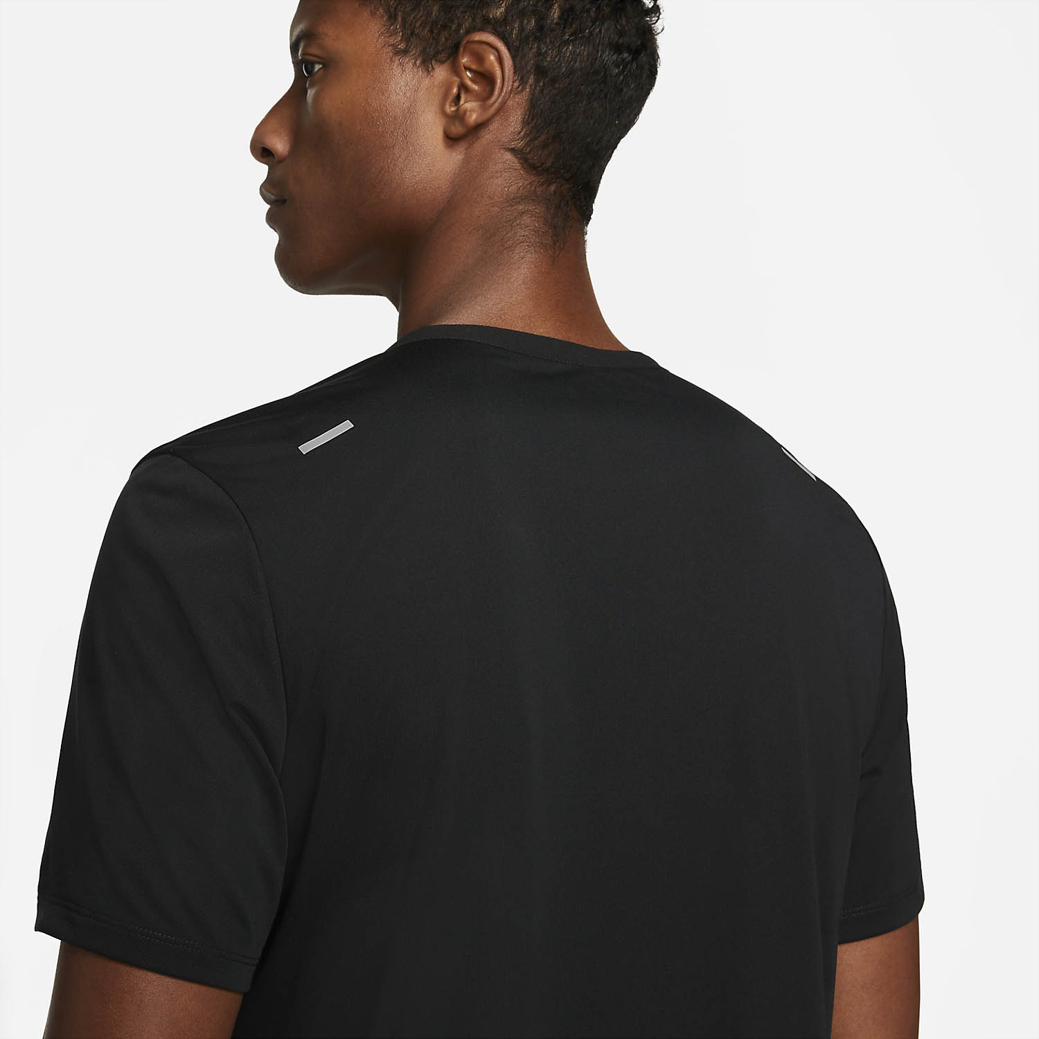 Nike Dri-FIT Rise 365 Maglietta Black/Reflective Silver