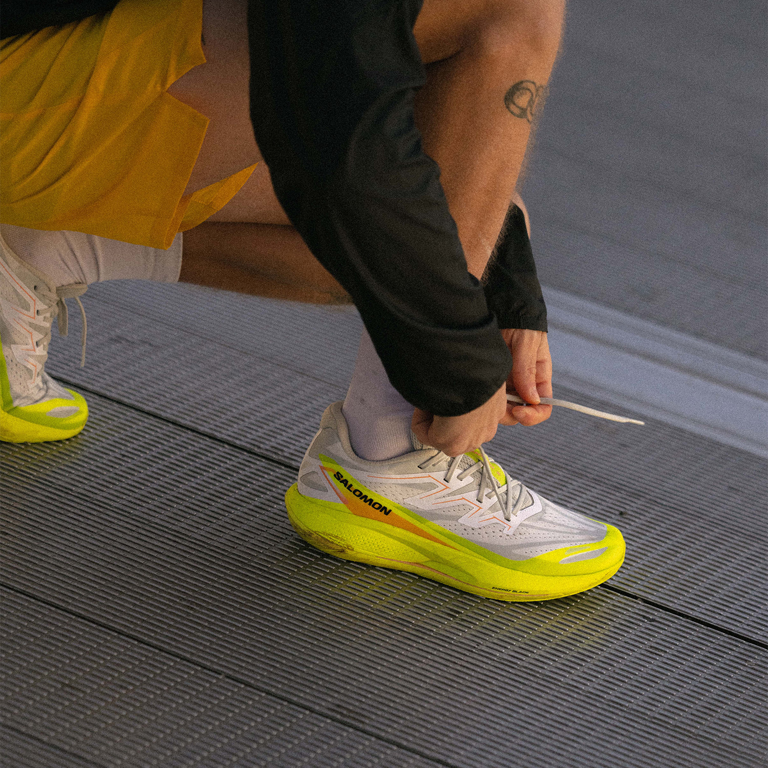 Salomon Phantasm 2 White/Safety Yellow/Metal