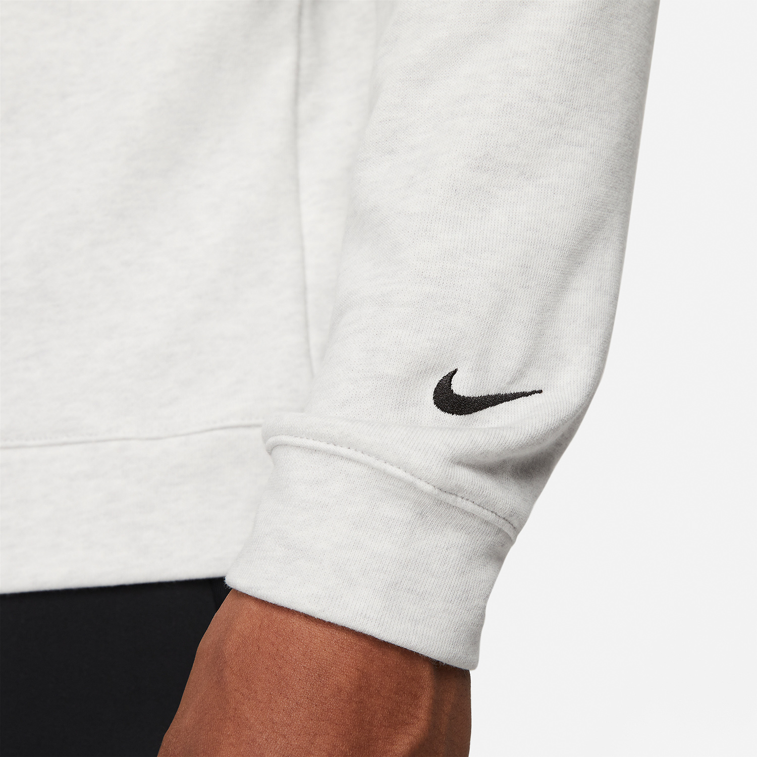 Nike Track Club Maglia Photon Dust/Htr/Black