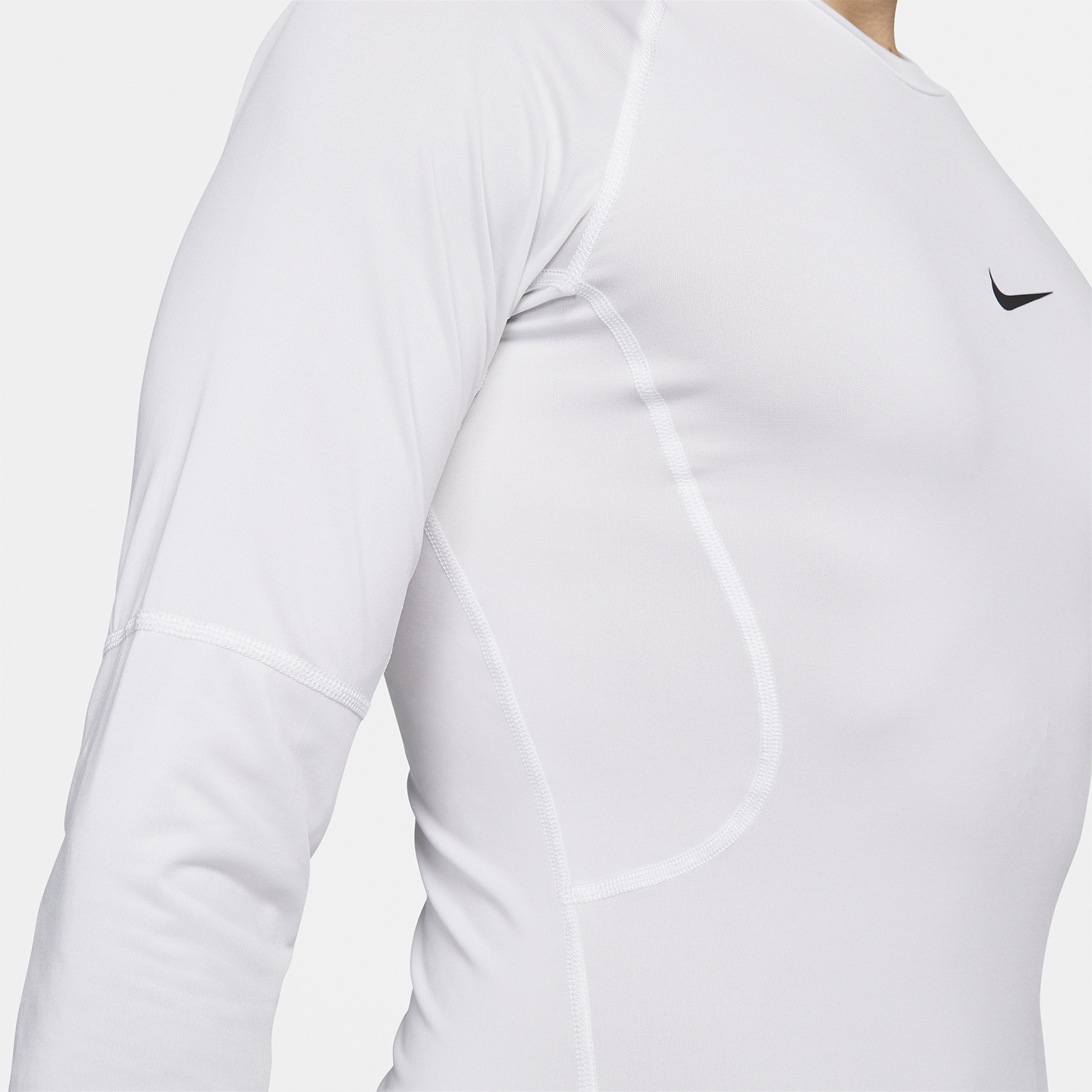 Nike Dri-FIT Logo Maglia White/Black