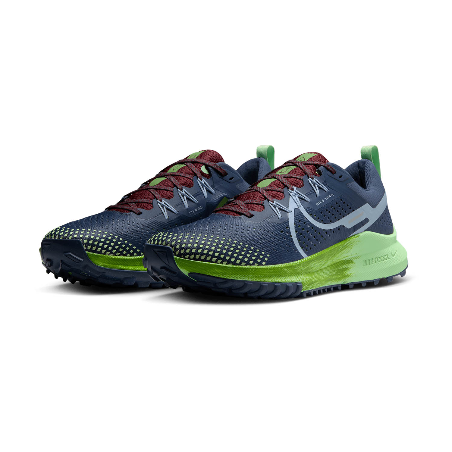 Nike React Pegasus Trail 4 Thunder Blue/Light Armory Blue/Chlorophyll