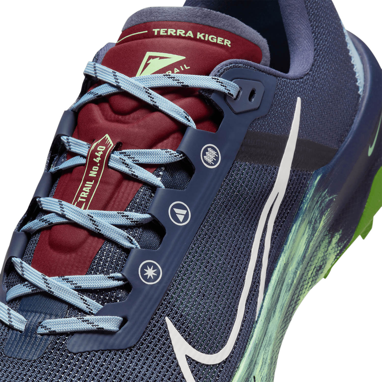 Nike React Terra Kiger 9 Thunder Blue/Summit White/Vapor Green