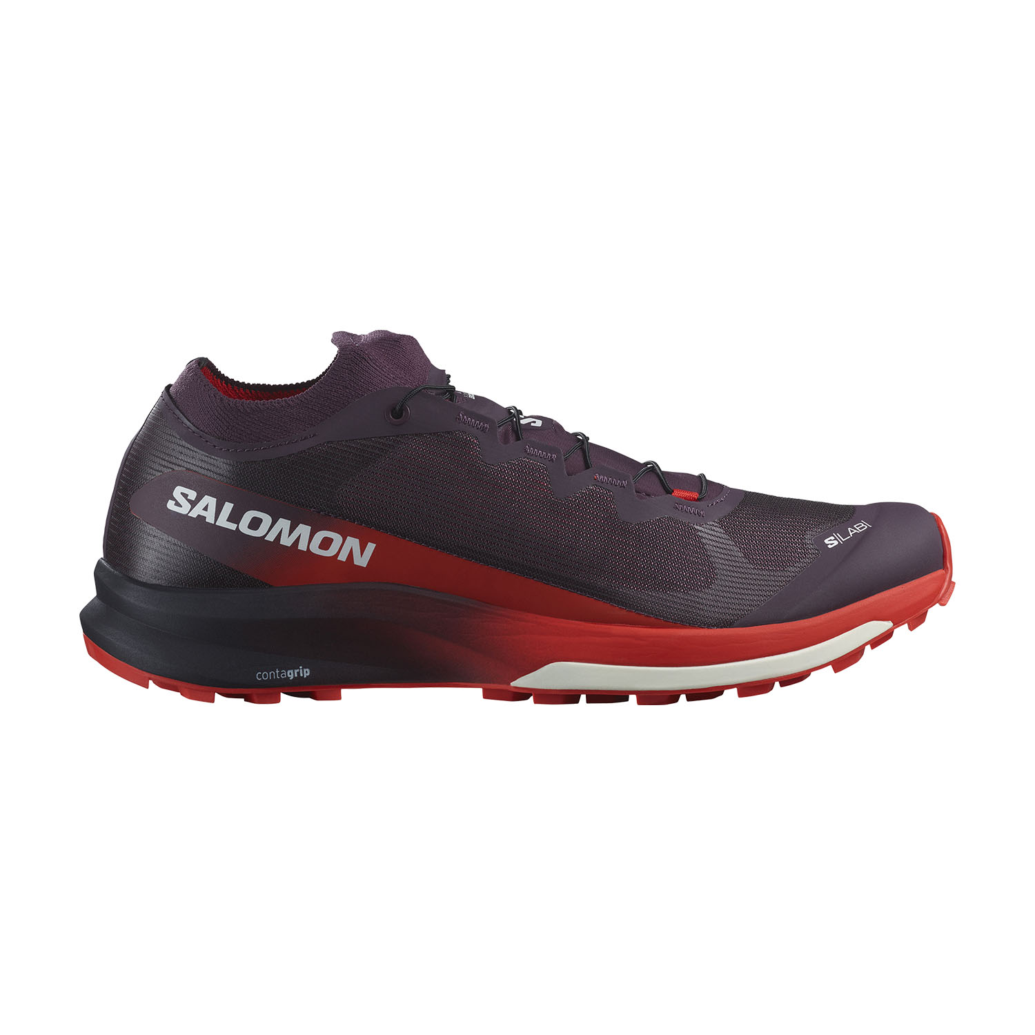 Salomon S/Lab Ultra 3 Plum Perfect/Fiery Red/White