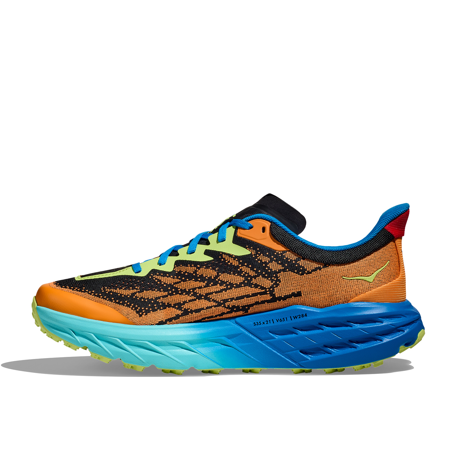 Hoka Speedgoat 5 Solar Flare/Diva Blue