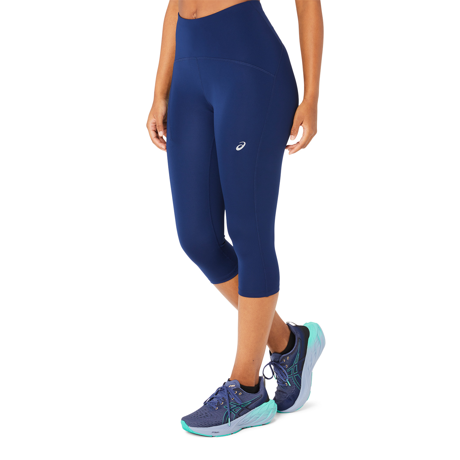 Asics Road Capri Tights Blue Expanse