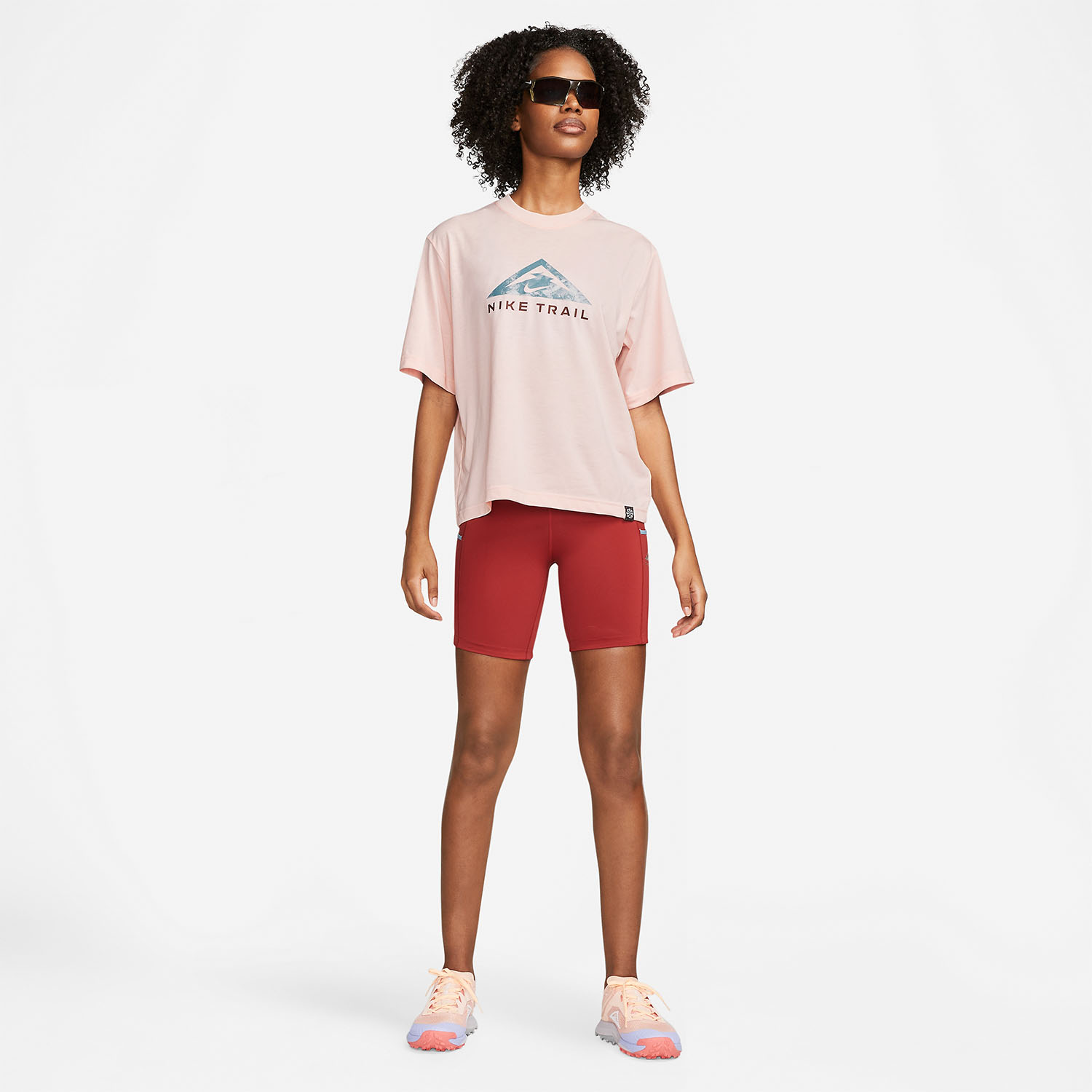 Nike Trail Dri-FIT Maglietta Pink Bloom