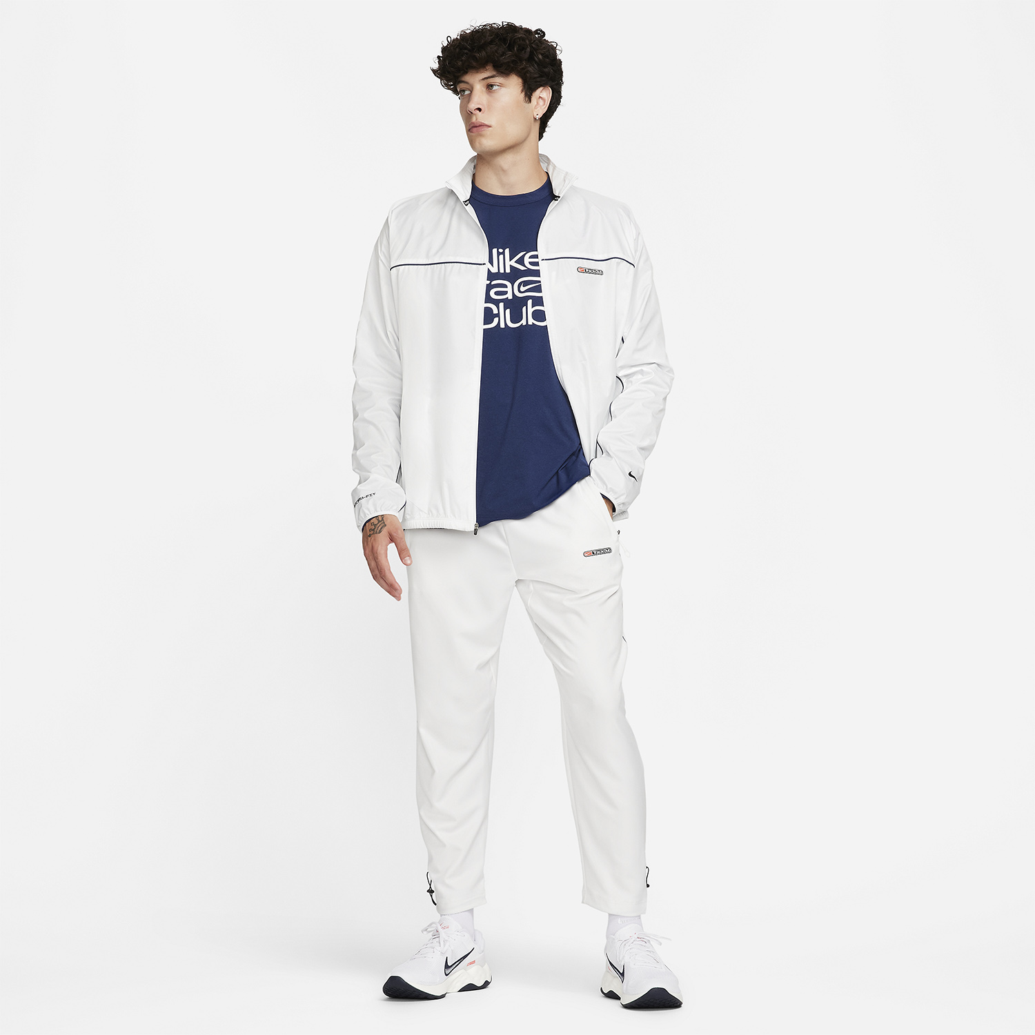 Nike Hyverse Track Club Maglia Midnight Navy/Summit White