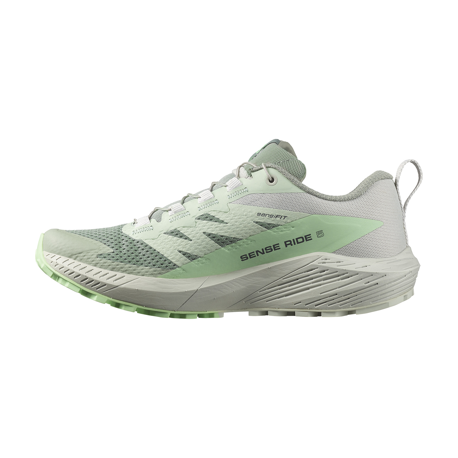 Salomon Sense Ride 5 Lily Pad/Metal/Green Ash