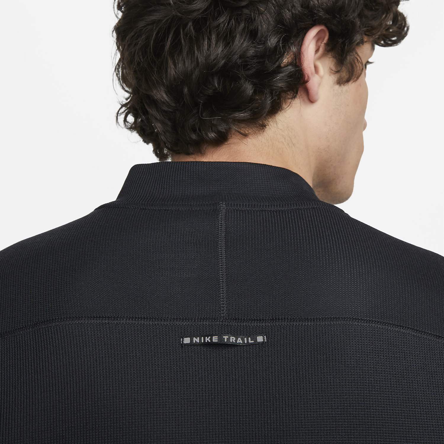 Nike Trail Dri-FIT Swoosh Maglia Black/White