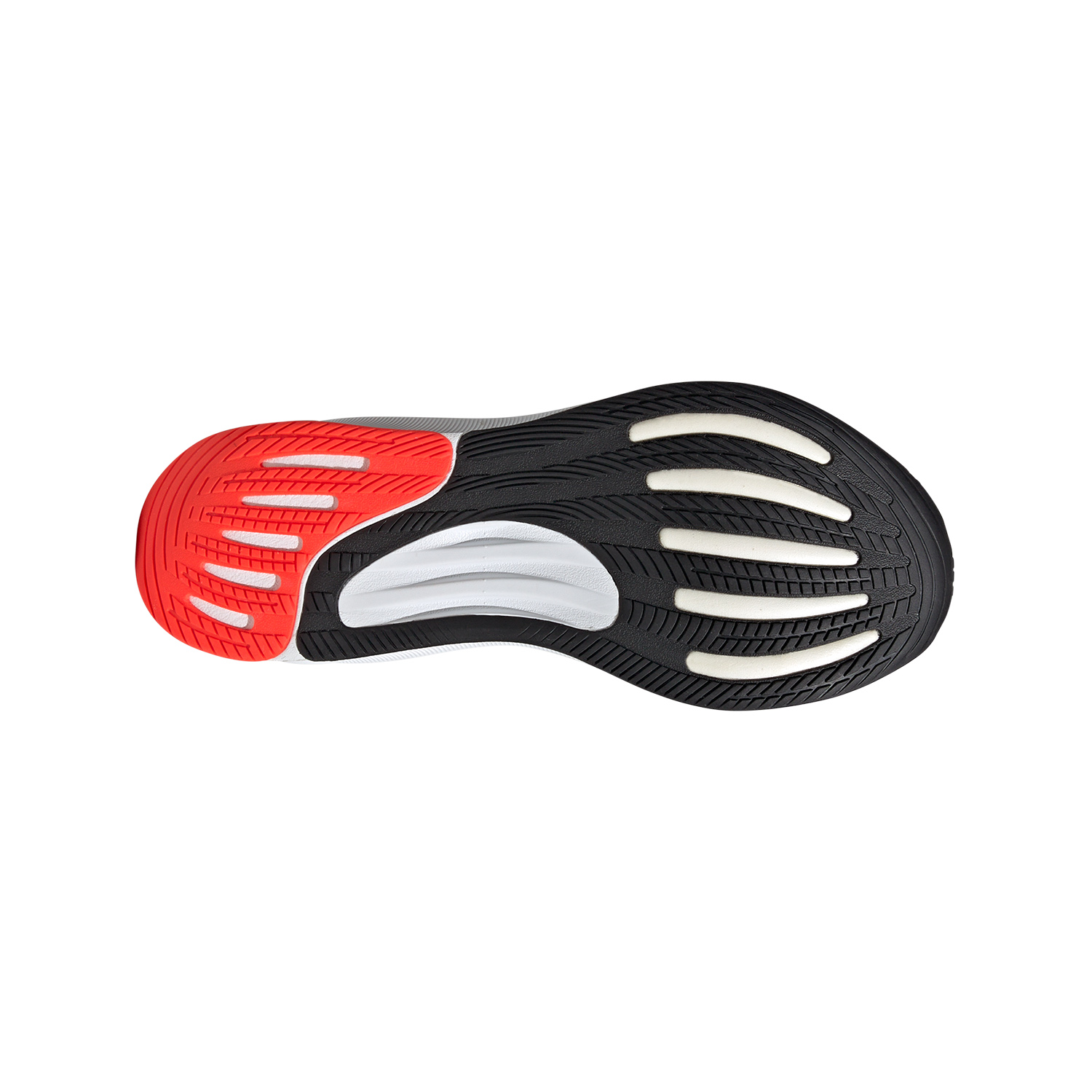 adidas Supernova Stride Cloud White/Silver Metallic/Solar Red