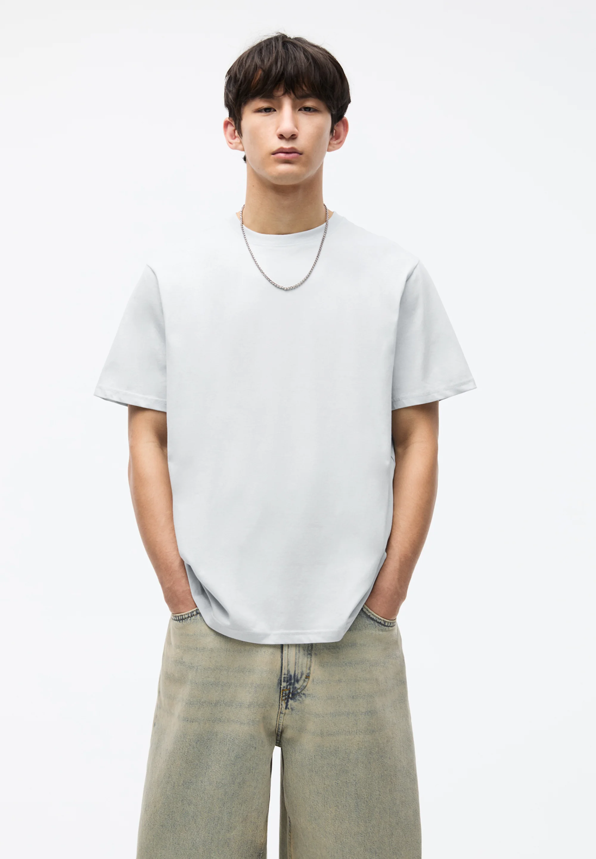 PULL&BEAR PACK OF 3 - T-shirt basic