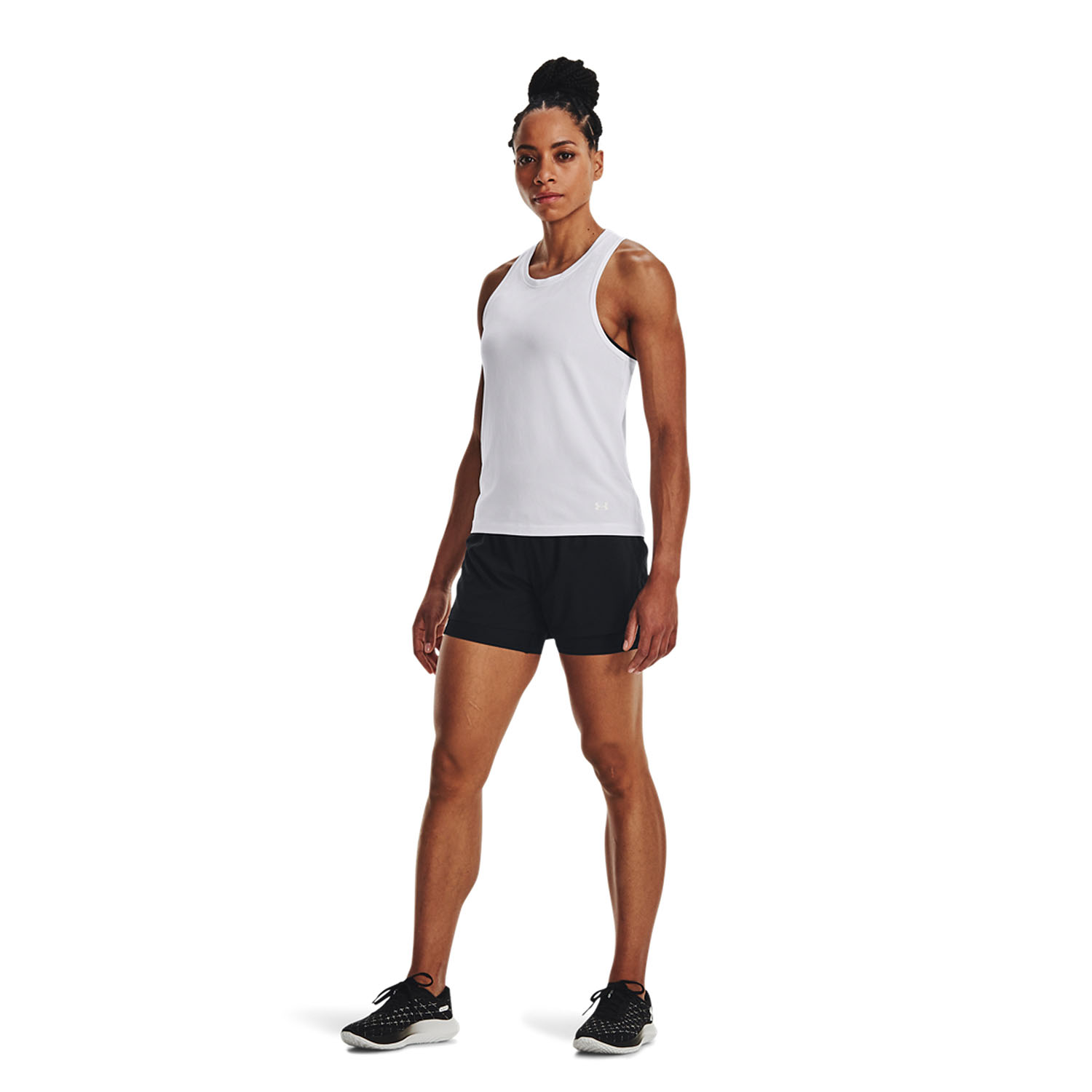 Under Armour Elite 2 in 1 3in Pantaloncini Black/Reflective