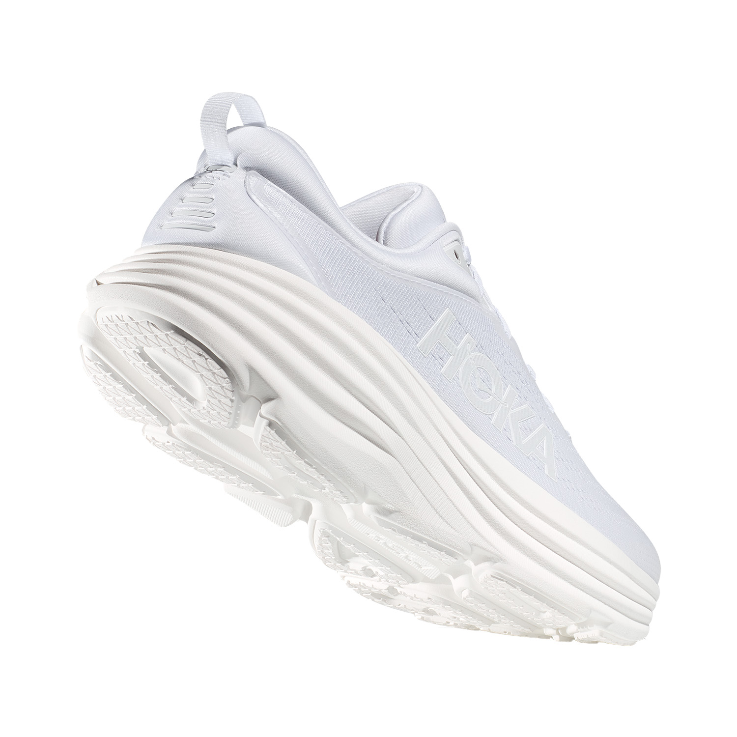 Hoka Bondi 8 White