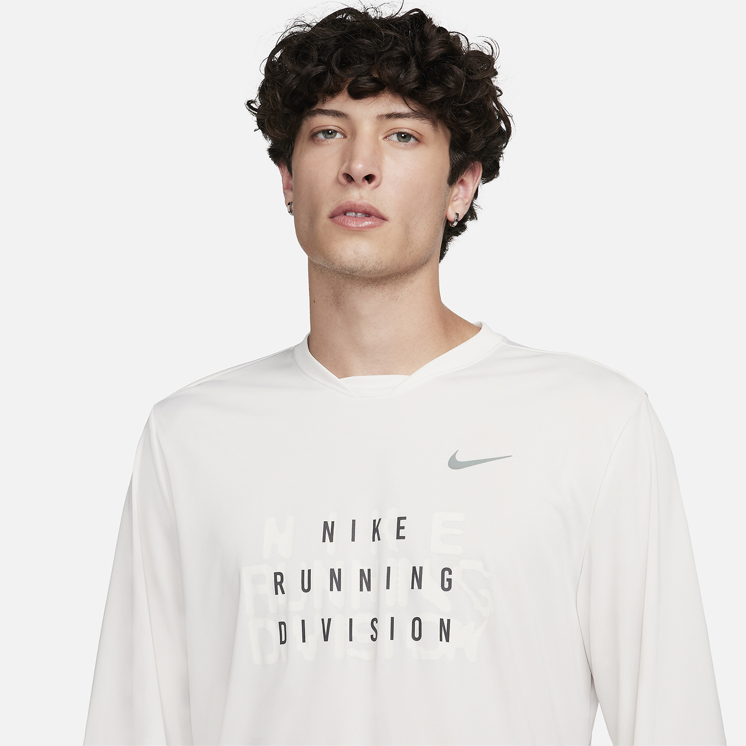 Nike Dri-FIT Run Division Rise 365 Maglia Phantom/Black Reflective