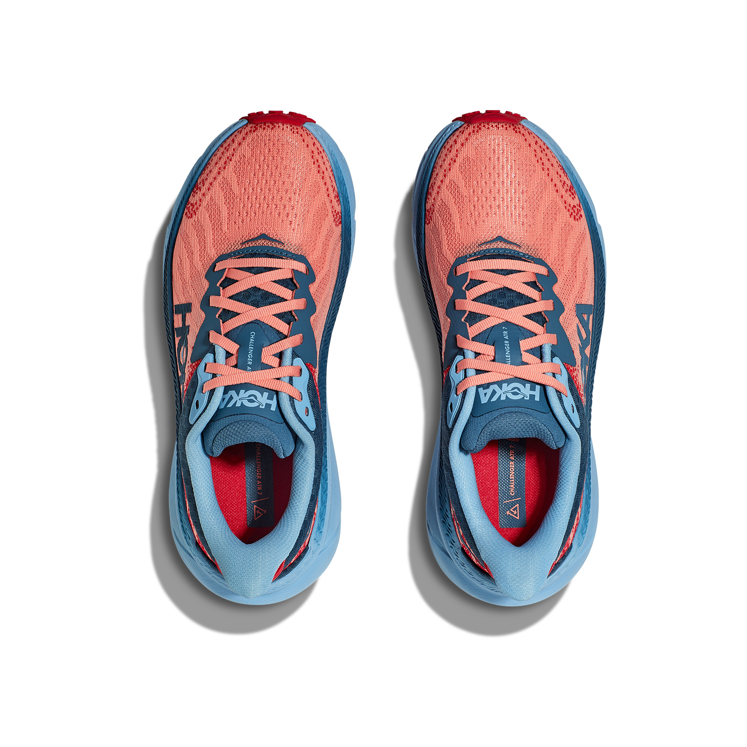 Hoka Challenger 7 Papaya Real/Teal
