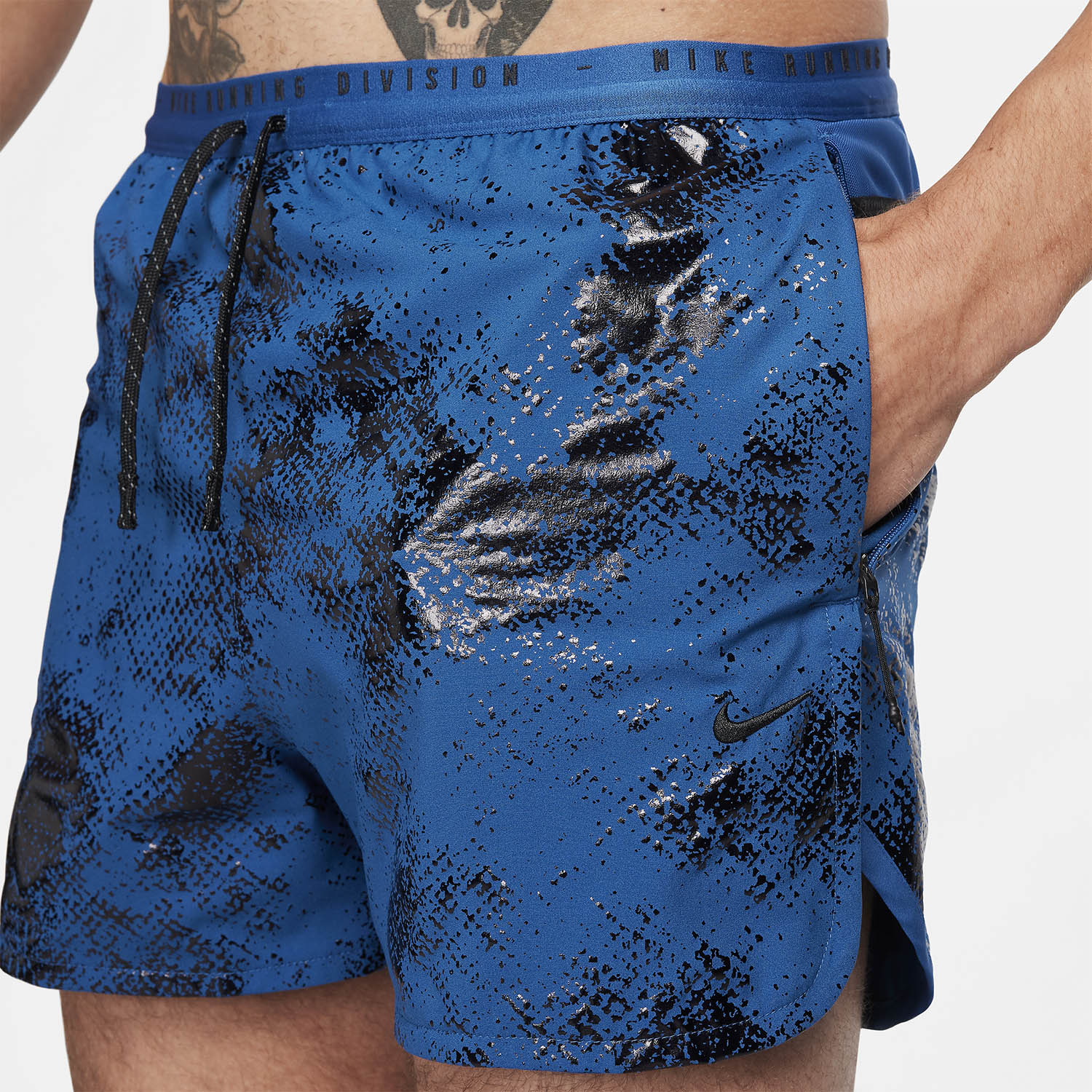 Nike Dri-FIT ADV Division 4in Pantaloncini Court Blue/Black/Black Reflective