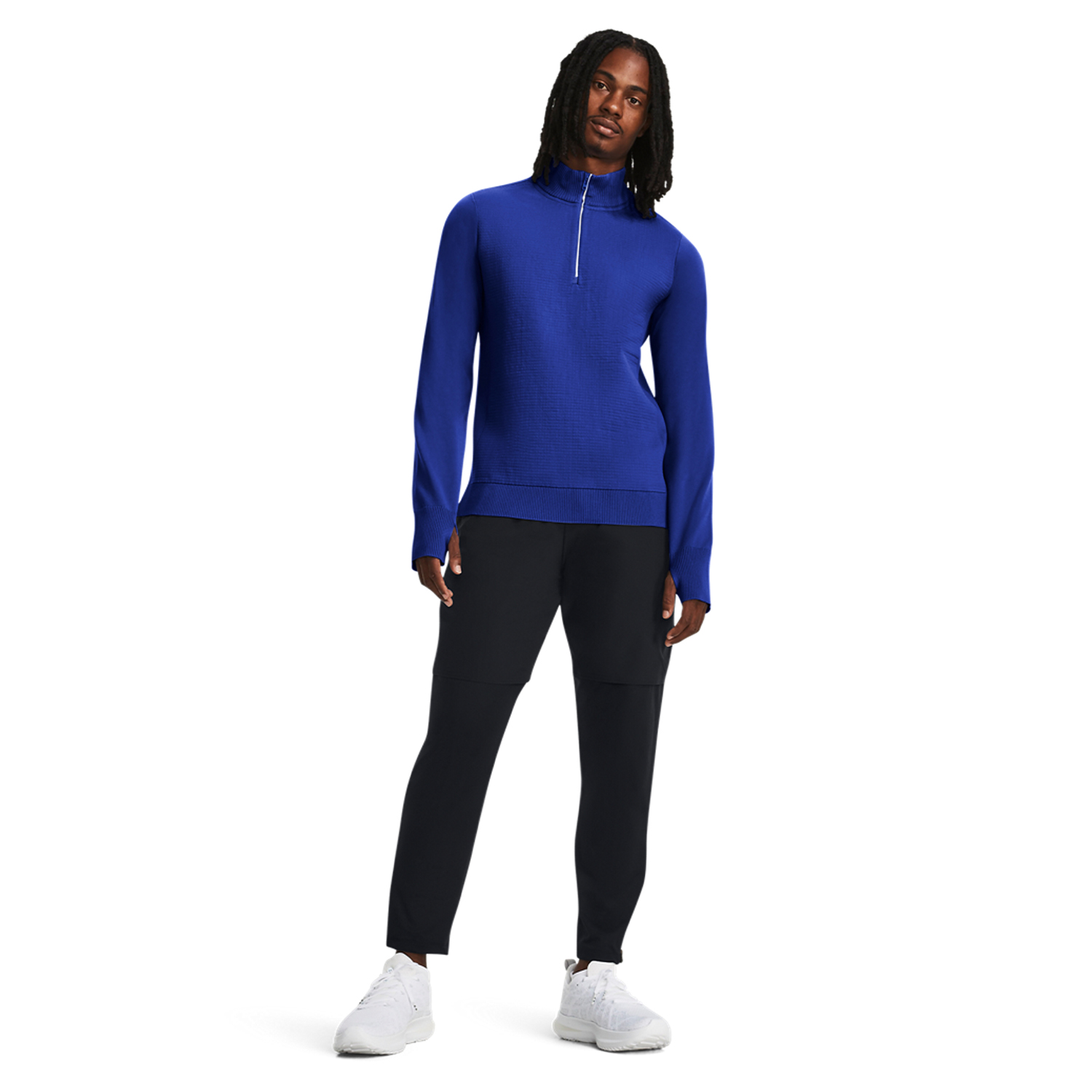 Under Armour Qualifier Elite Pantaloni Black/Team Royal/Reflective