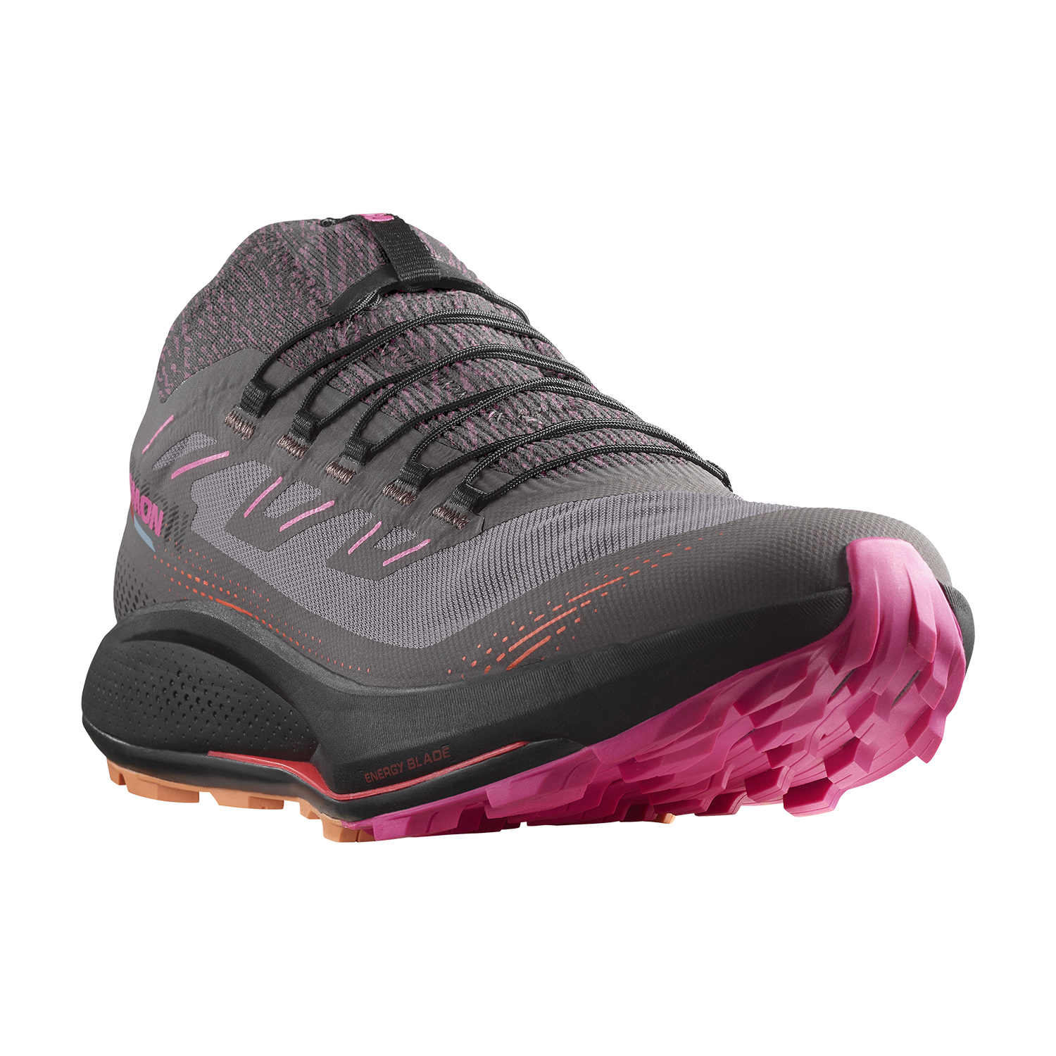 Salomon Pulsar Trail Pro 2 Plum Kitten/Black/Pink Glo