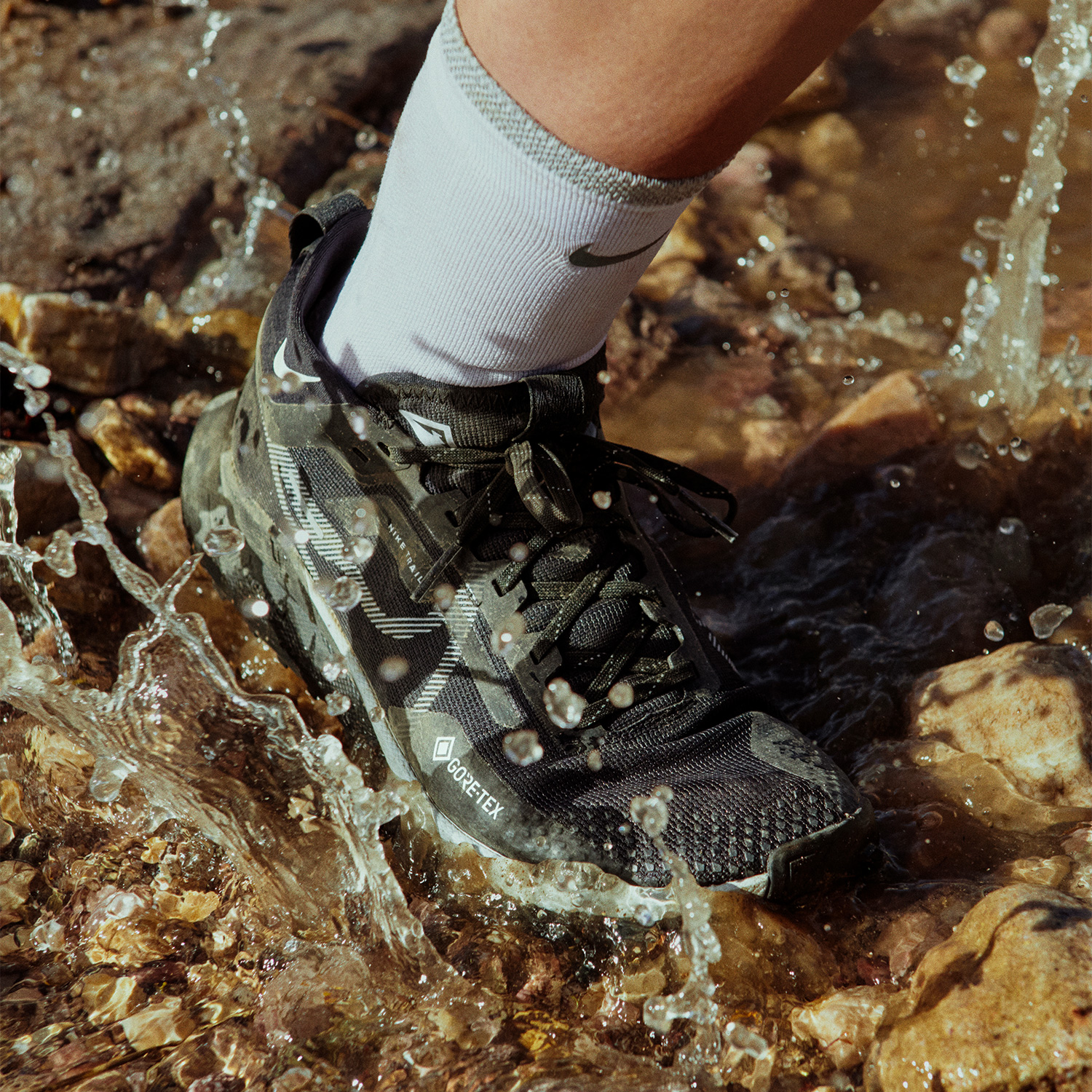 Nike React Pegasus Trail 4 GTX Black/Wolf Grey/Reflect Silver