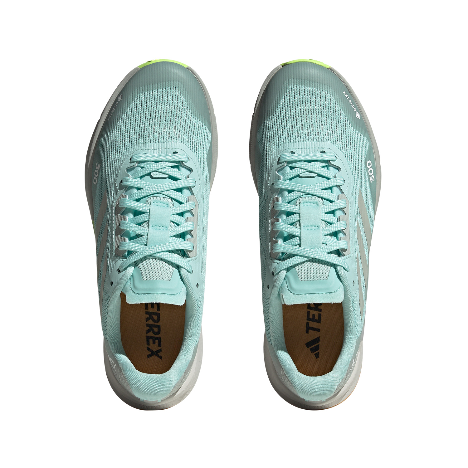 adidas Terrex Agravic Flow 2 GTX Semi Flash Aqua/Wonder Silver/Lucid Lemon