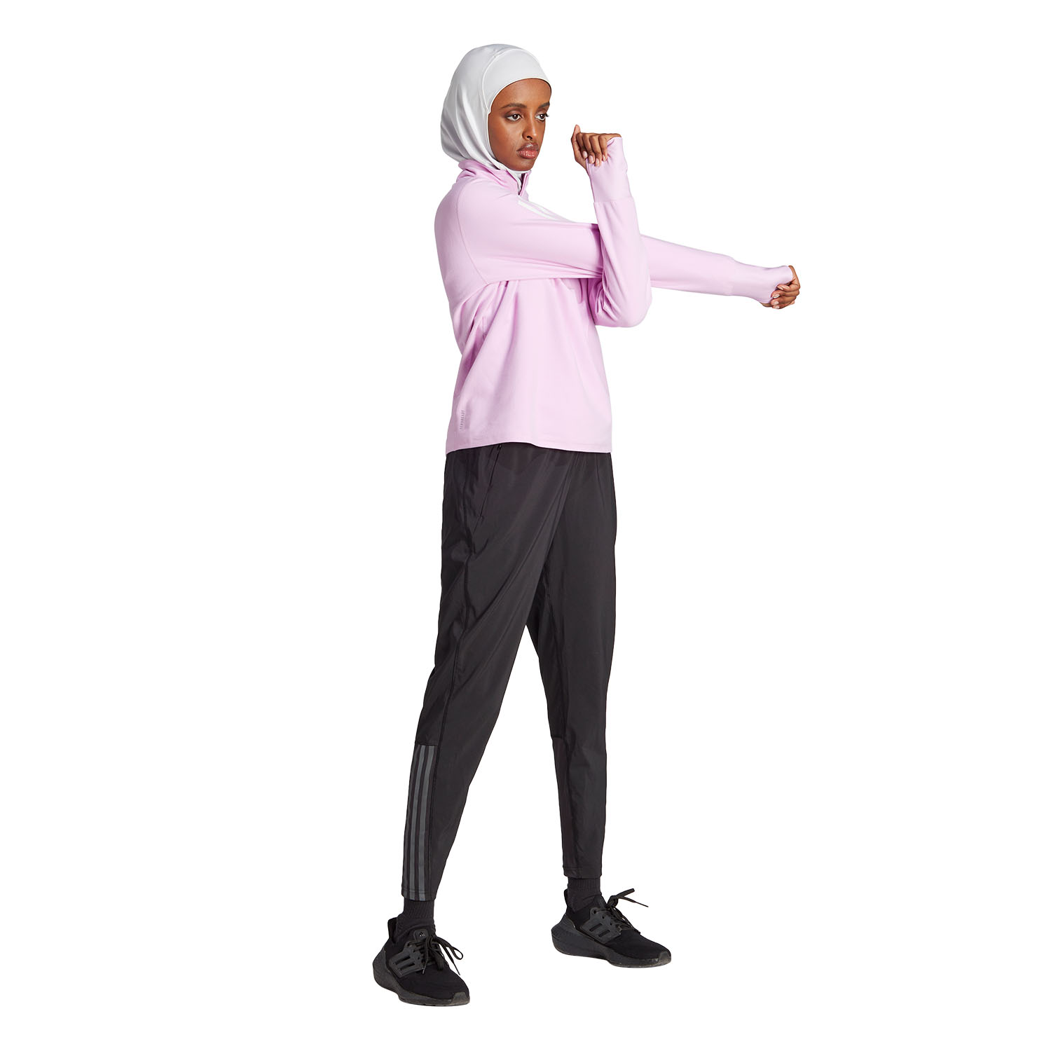 adidas Own The Run Logo Maglia Bliss Lilac