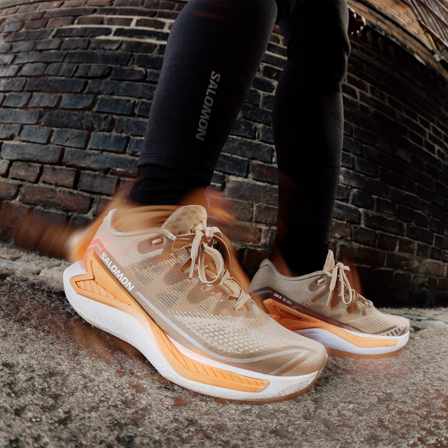 Salomon DRX Bliss Safari/Cantaloupe/White