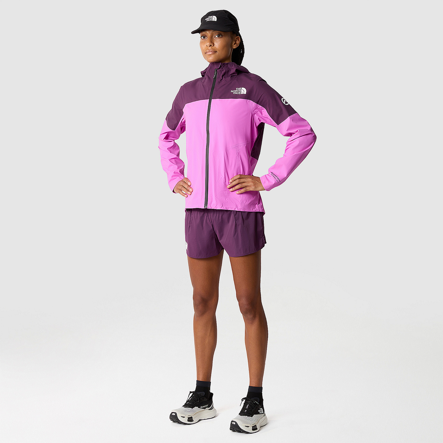 The North Face Summit Superior Futurelight Giacca Black/Currant Purple