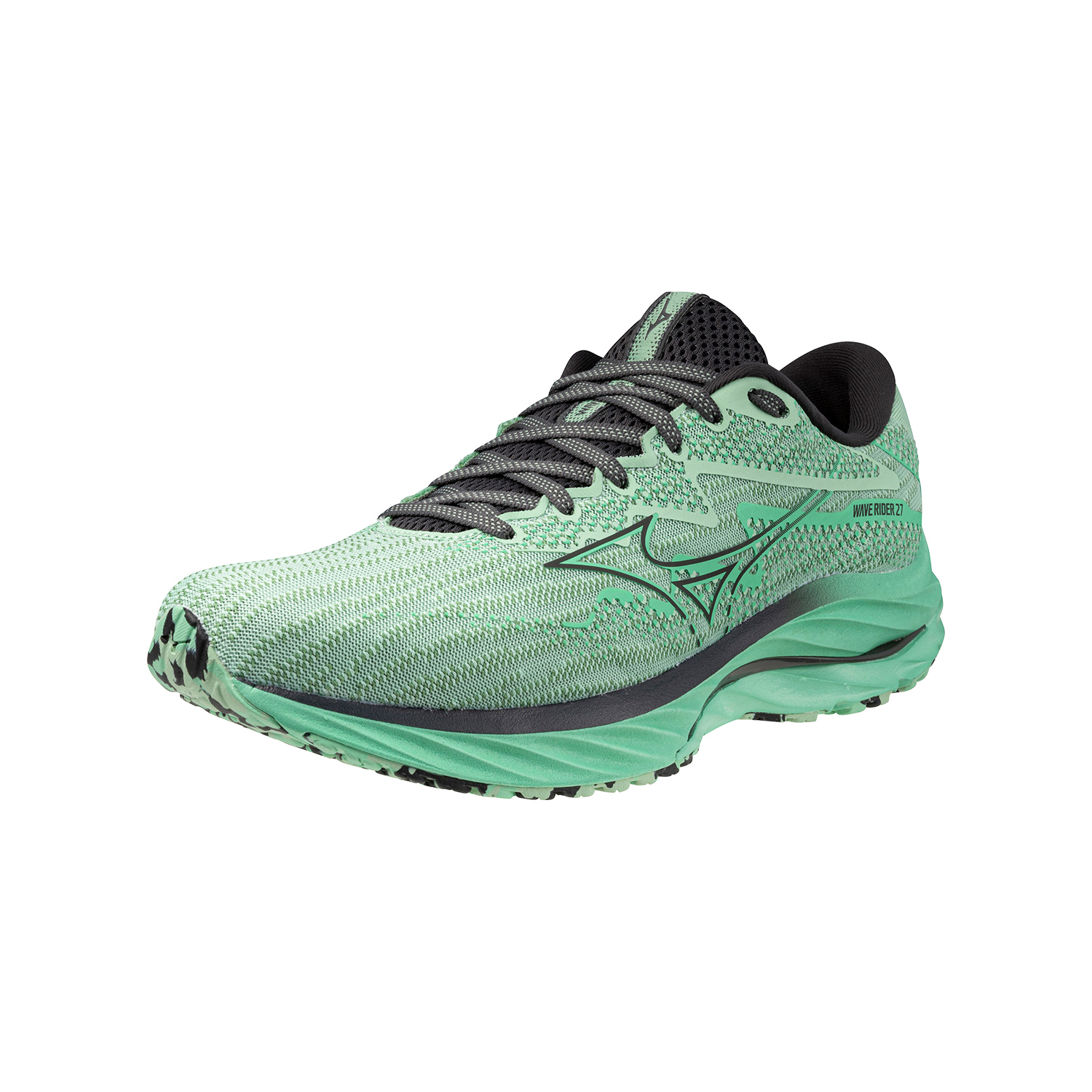 Mizuno Wave Rider 27 Grayed Jade/Black Oyster/Jade Cream