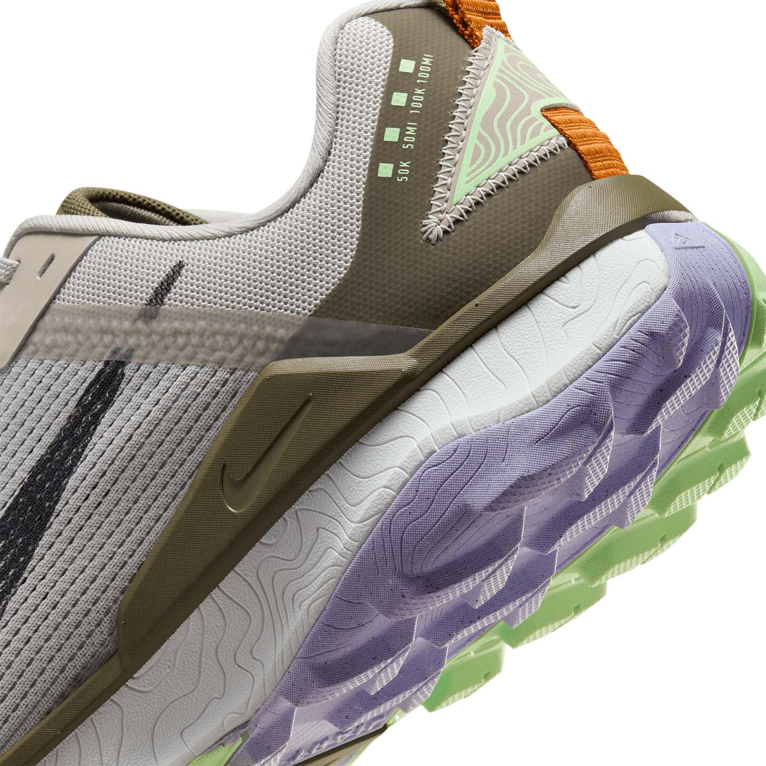 Nike React Wildhorse 8 Light Iron Ore/Anthracite/Lilac Bloom