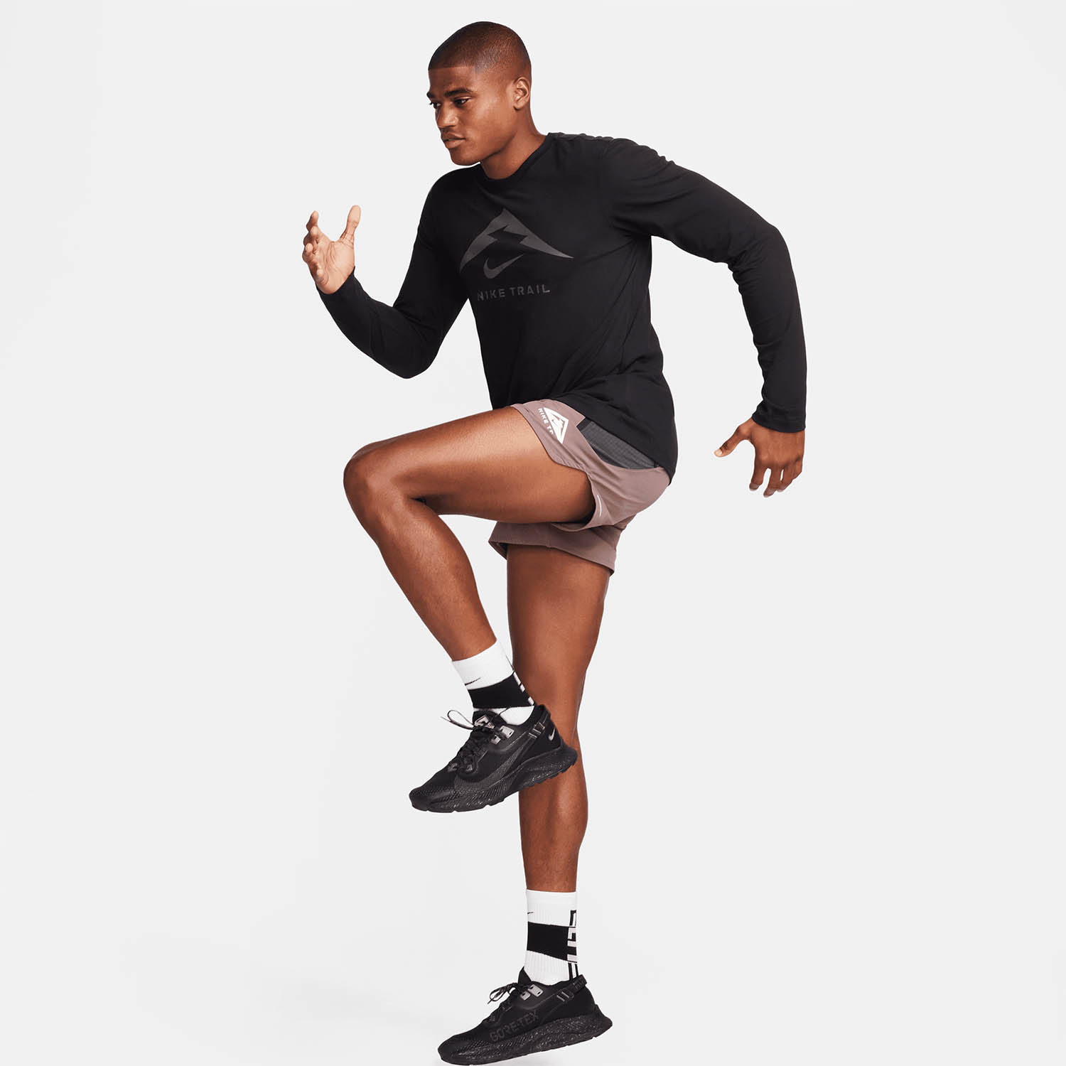 Nike Dri-FIT Trail Maglia Black