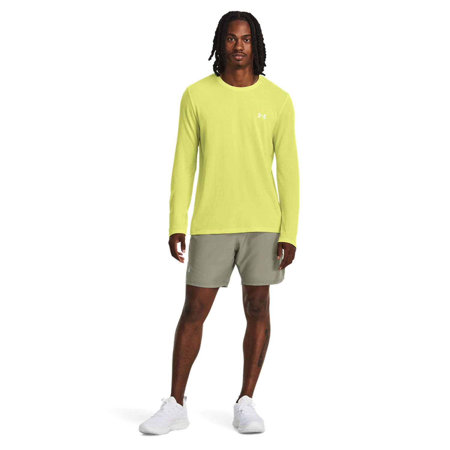 Under Armour Seamless Stride Maglia Lime Yellow
