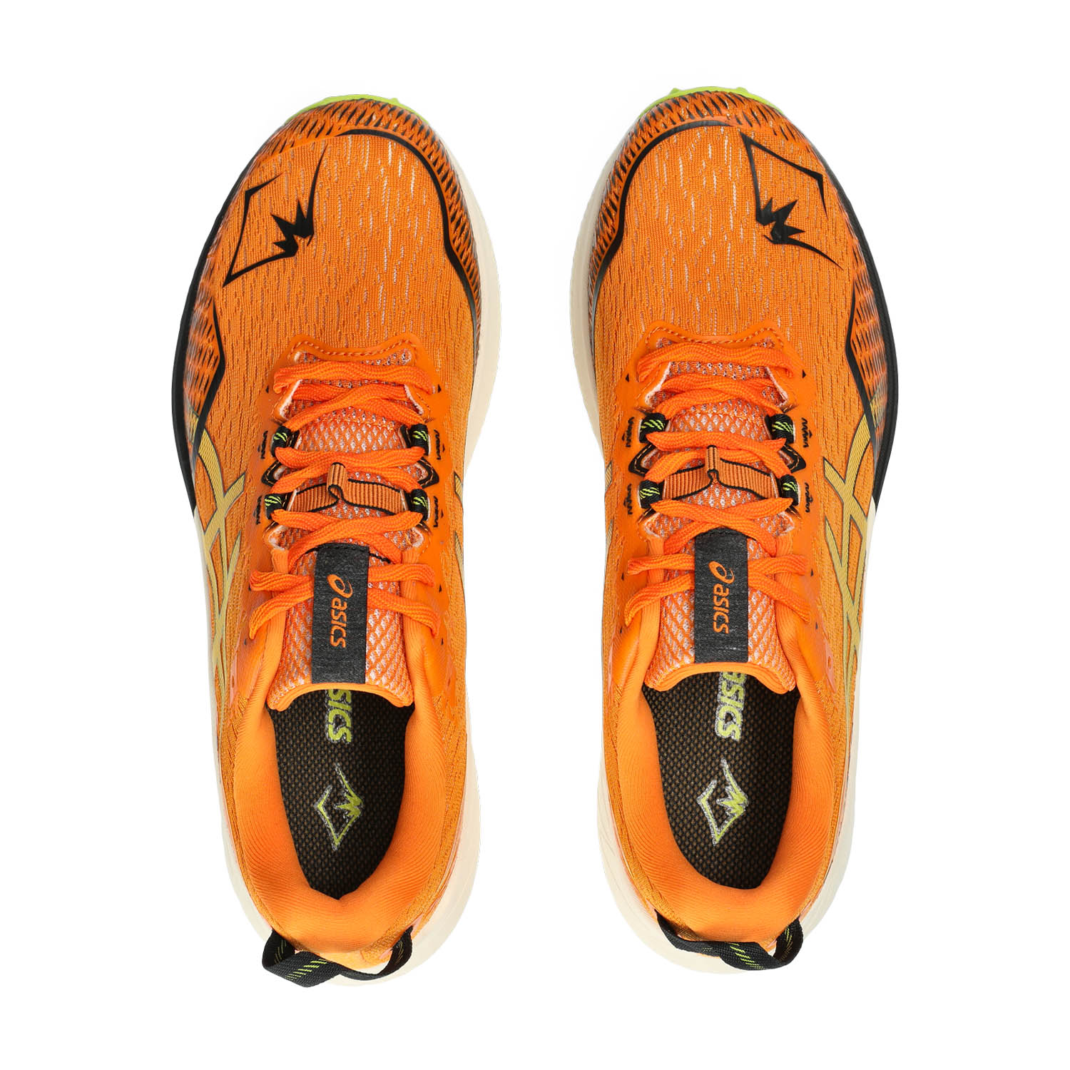Asics Fuji Lite 4 Bright Orange/Neon Lime