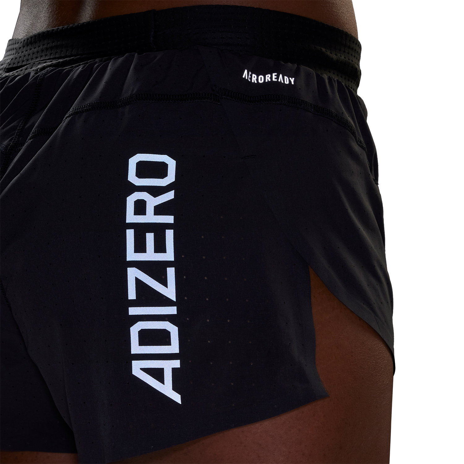 adidas Adizero Split Logo 2in Pantaloncini Black