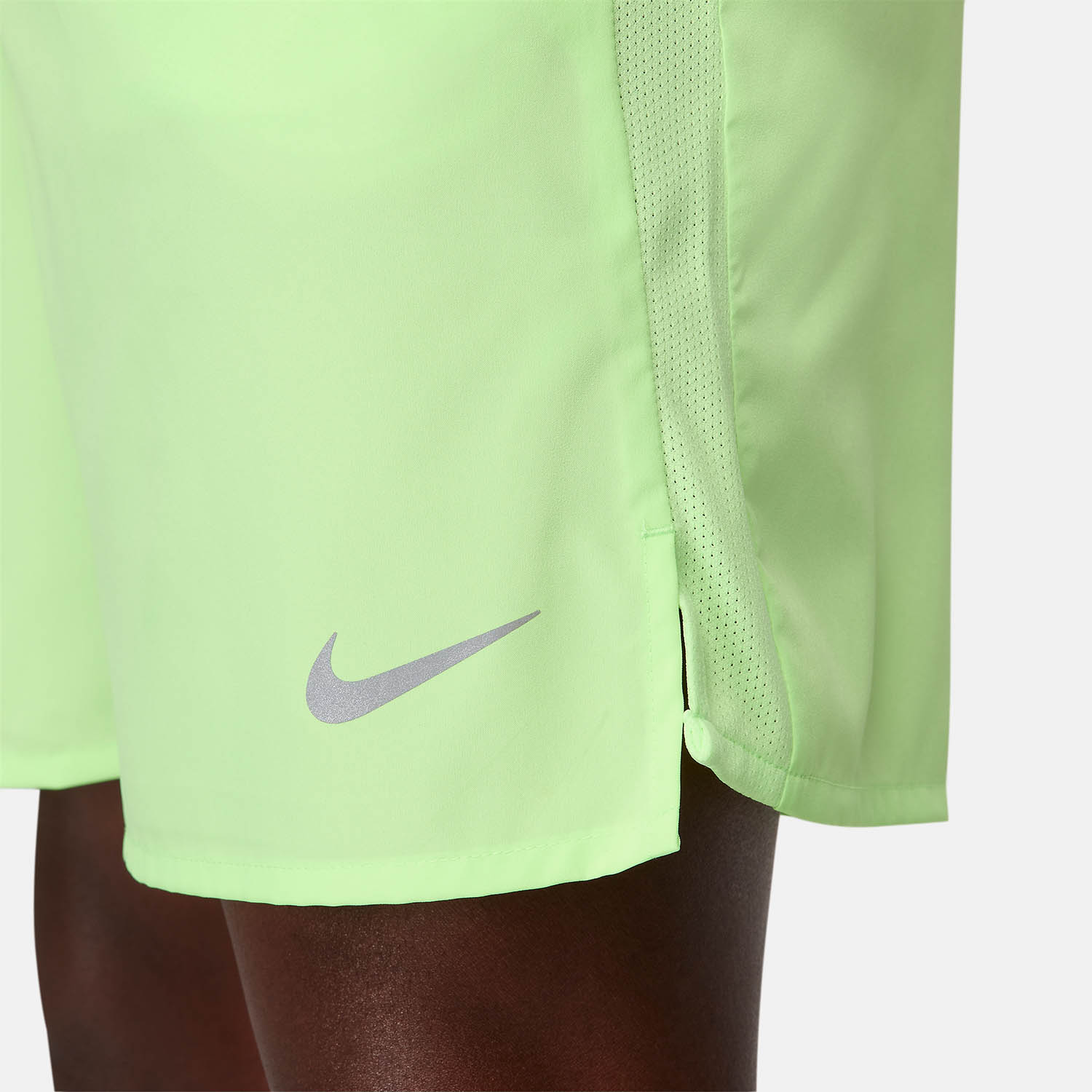 Nike Challenger Logo 7in Pantaloncini Lime Blast/Reflective Silver