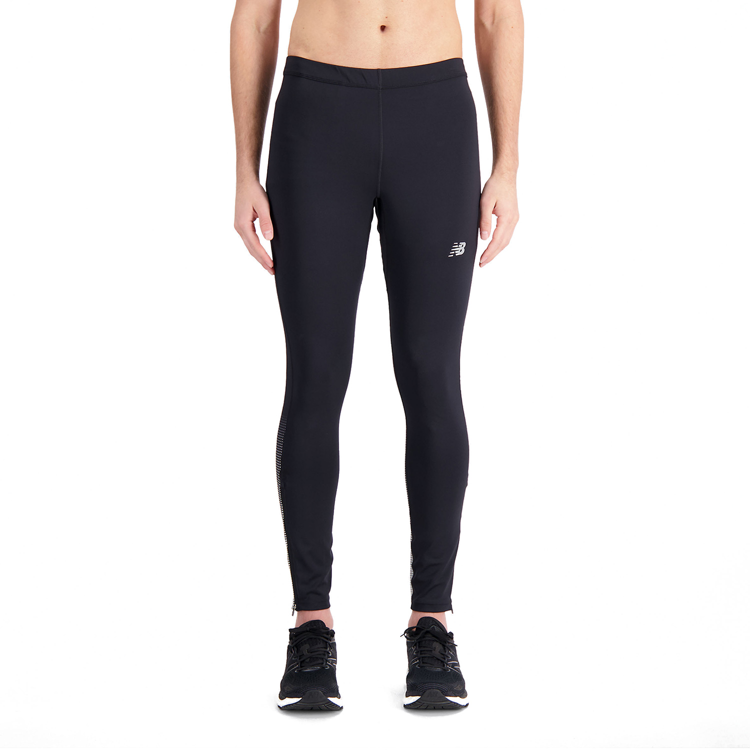 New Balance Accelerate Tights Black Metallic