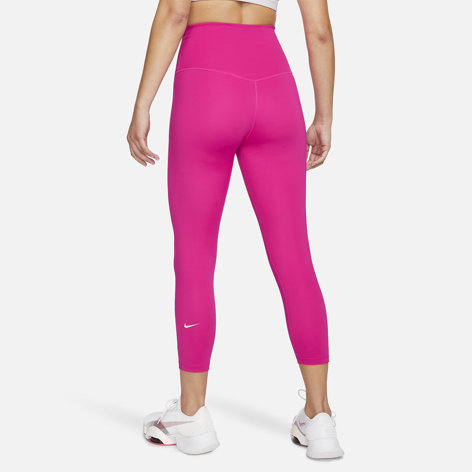 Nike One 7/8 Tights Fireberry/White