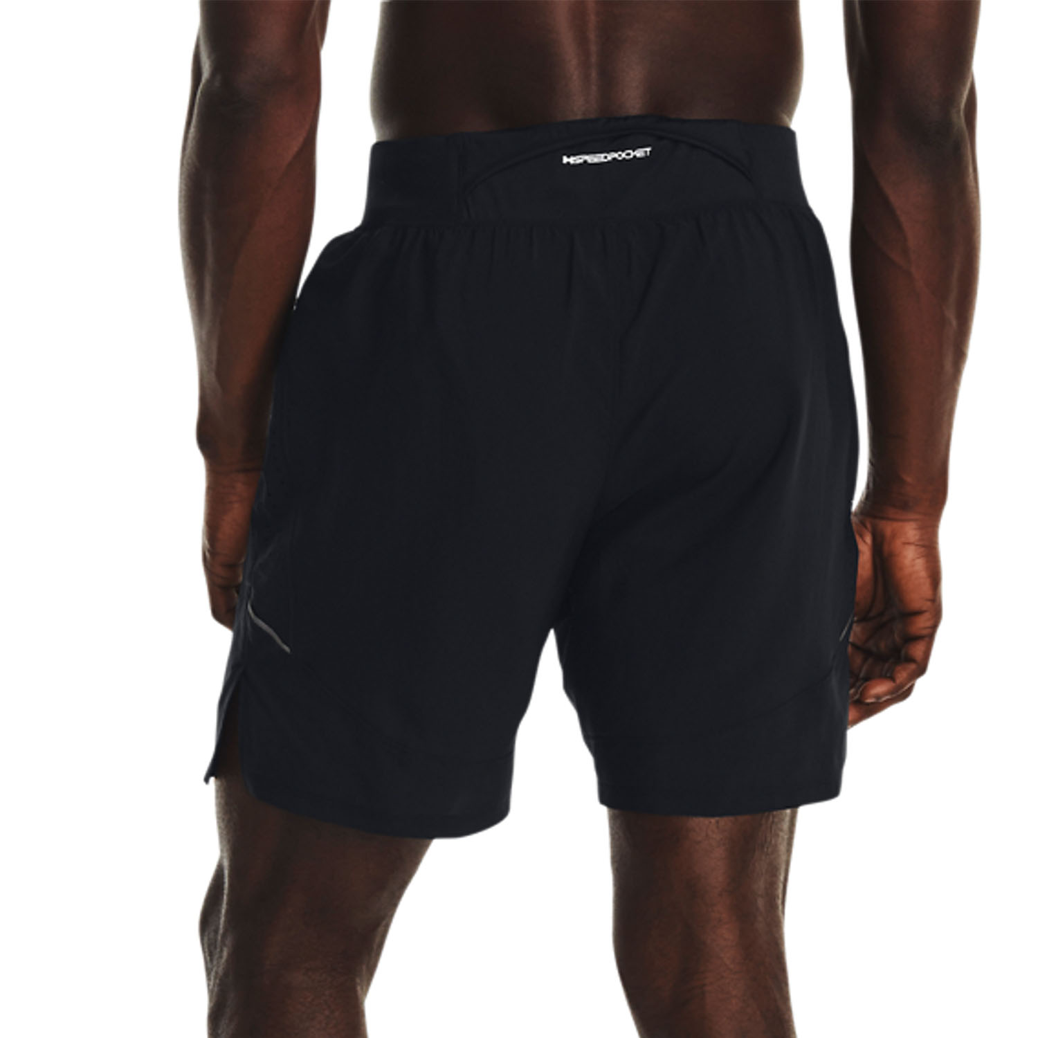 Under Armour Launch Elite 2 in 1 7in Pantaloncini Black/Team Orange/Reflective