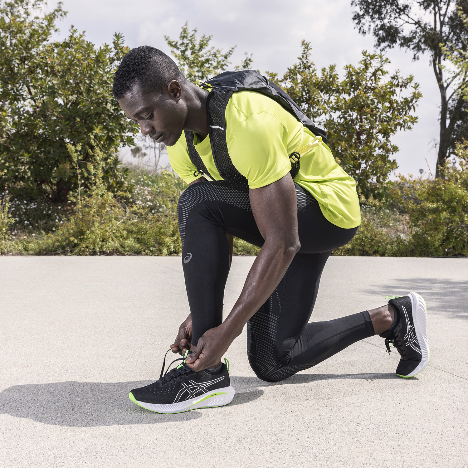 Asics Gel Excite 10 Black/Pure Silver