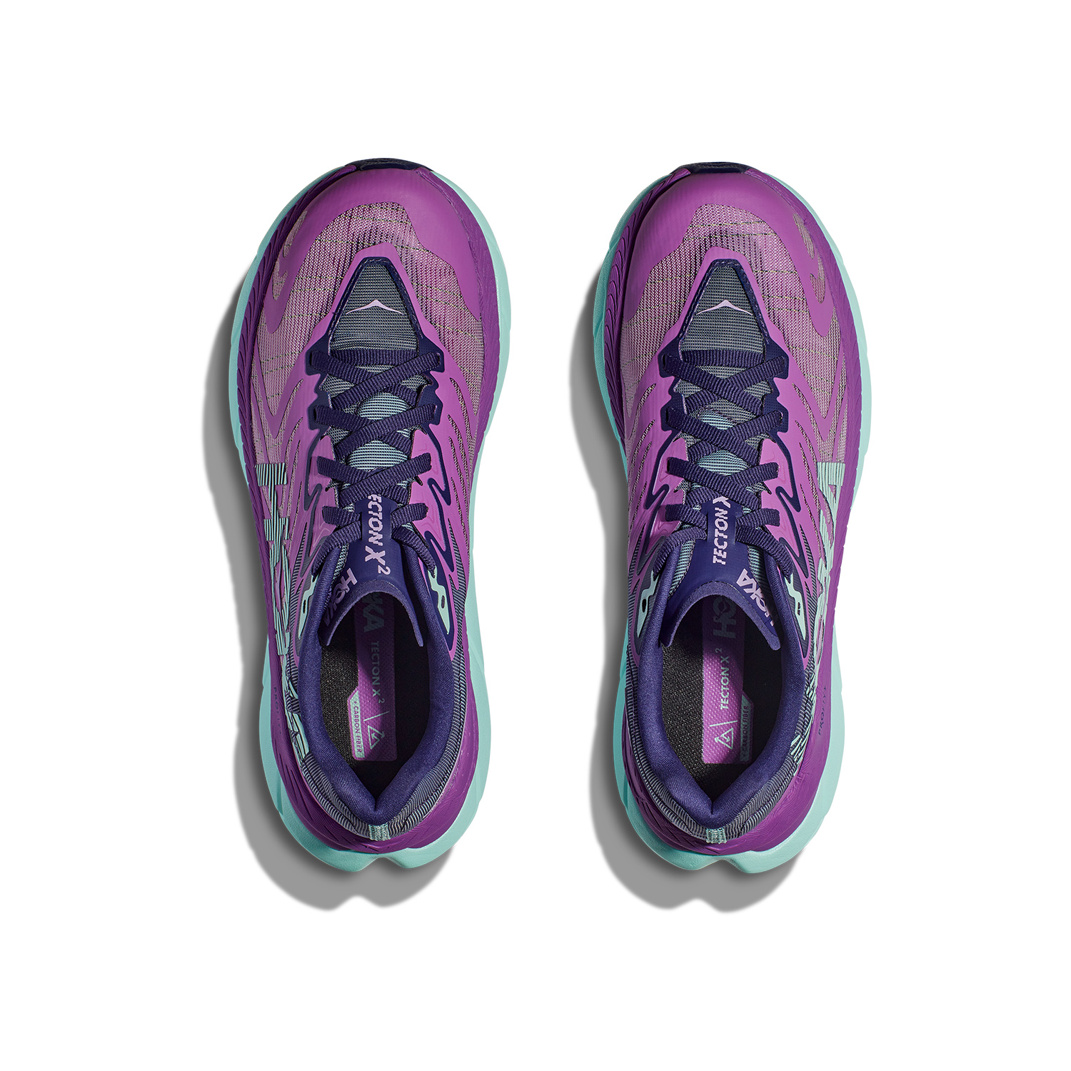 Hoka Tecton X 2 Orchid Flower/Night Sky